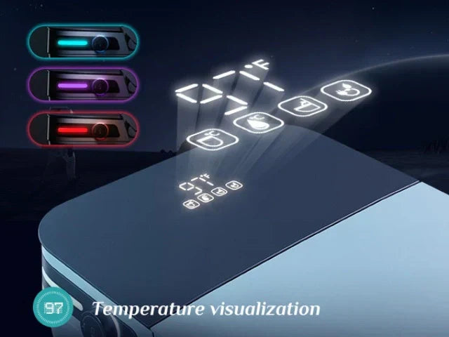 HOROW T37 Smart Toilet - Tankless and Dual Flush for 10-Inch Rough-In Space