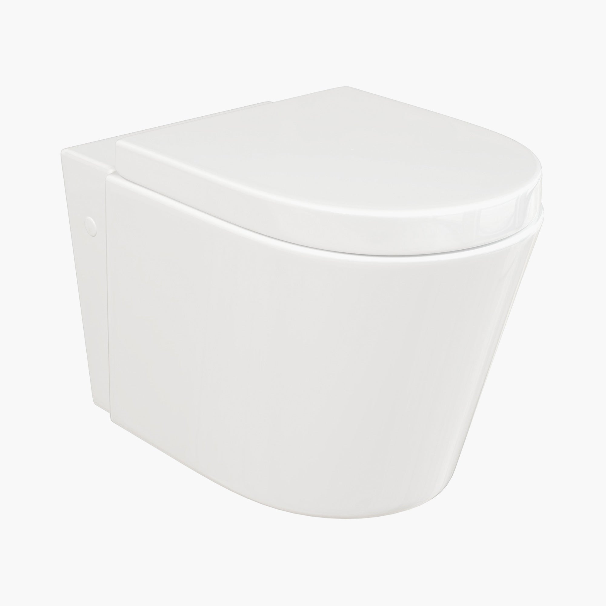 HOROW Modern Wall Hung Toilet With Soft Closing Toilet Seat Model TG02W