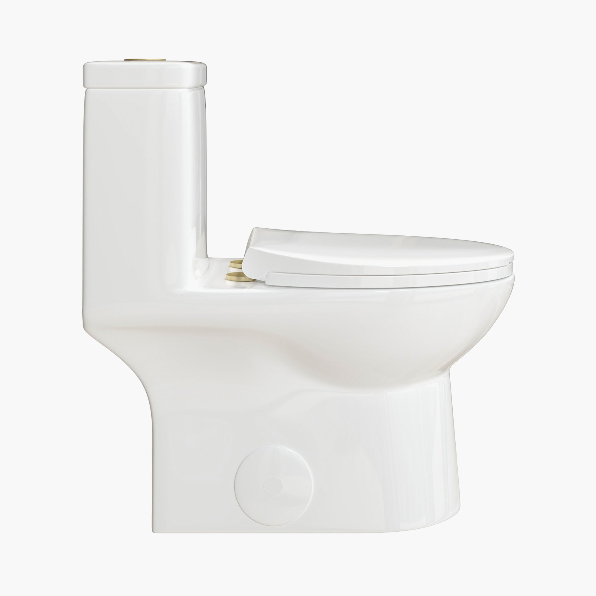 HOROW 12 Inch Modern Floor Mounted Toilet Luxury Toilet Design Model T0337W-G