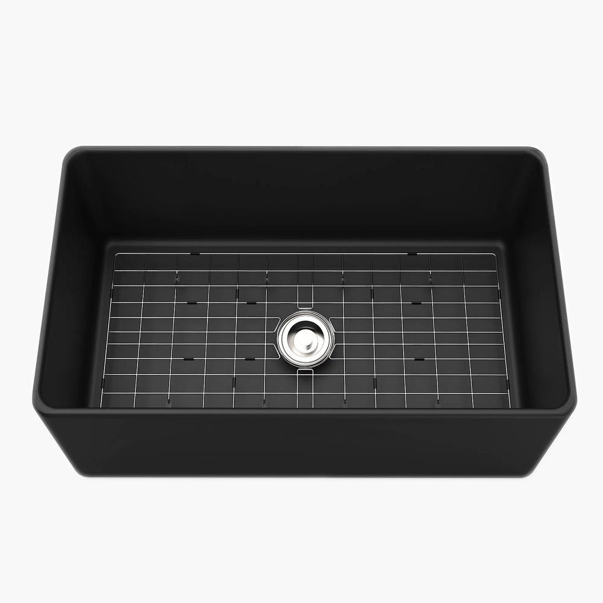 HOROW Best Black Farmhouse Sink Apron Single Bowl Model HR-S3018B HOROW