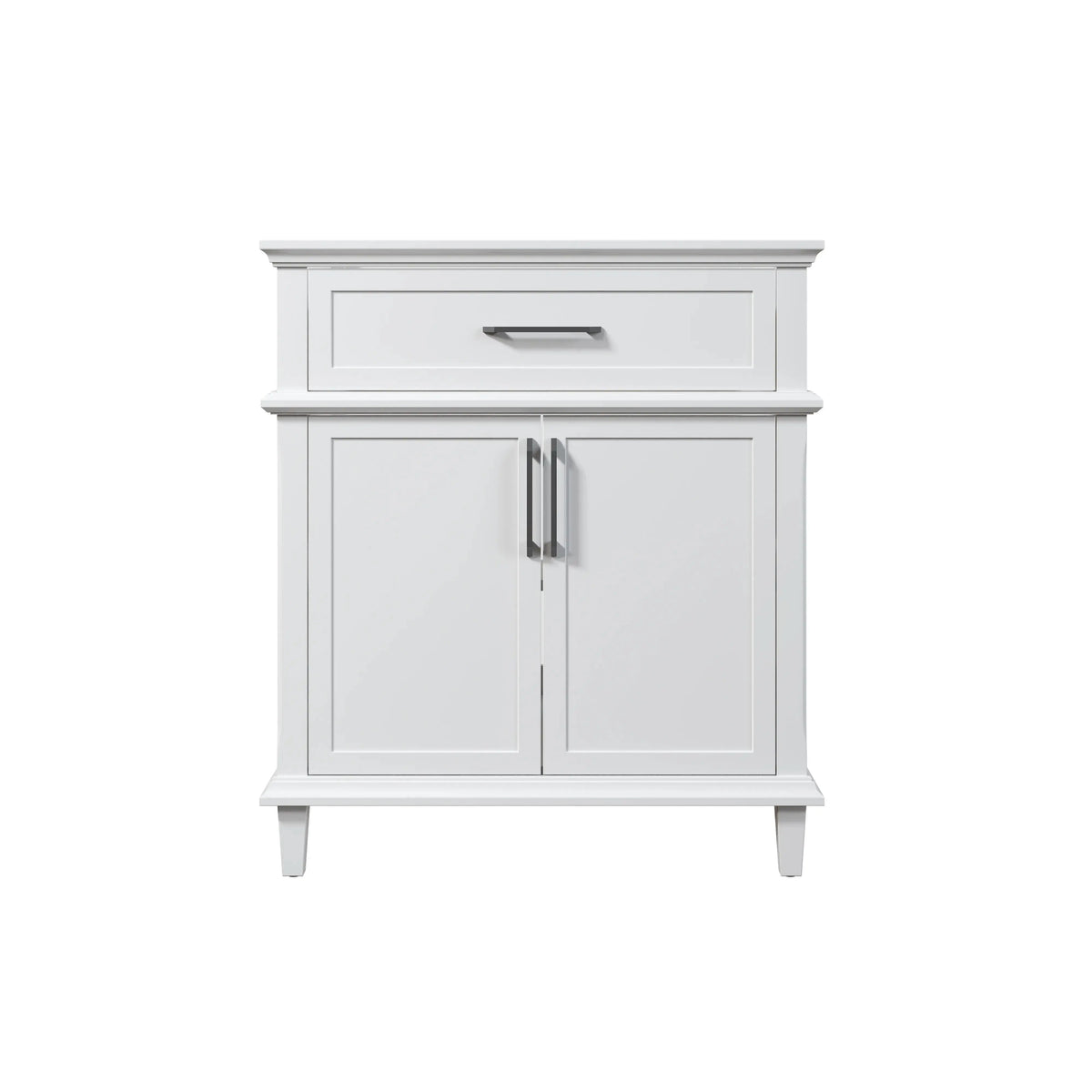 HOROW 30" Bathroom Vanity Cabinet with Tilt-Down Drawer & Generous Storage Model HR-VNA30-1