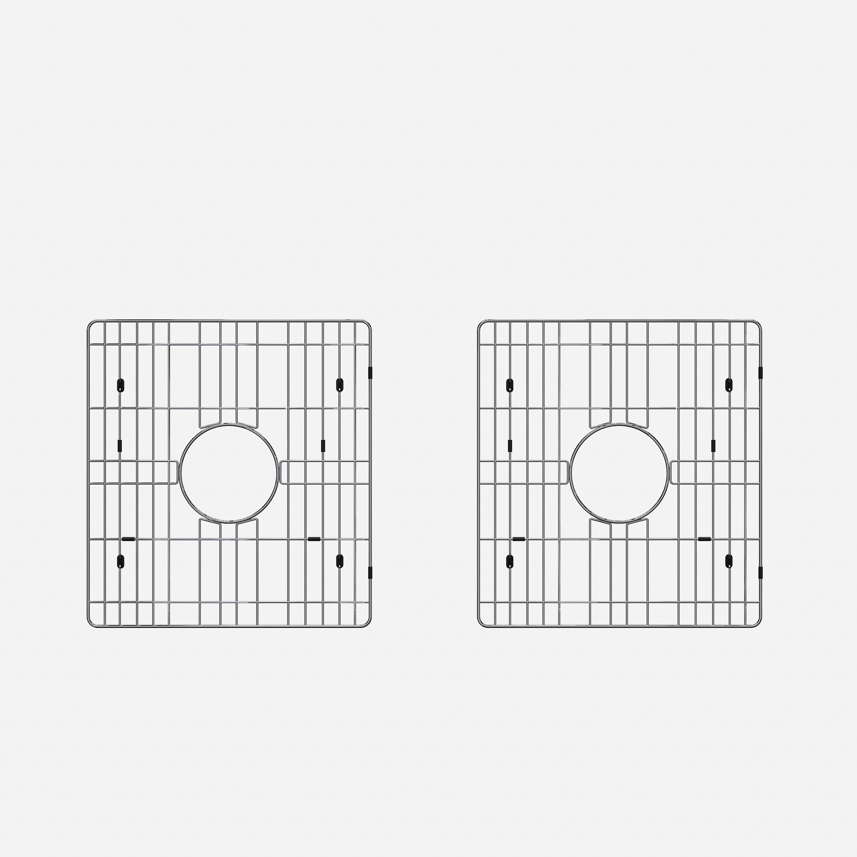 HOROW 33 Inch Farm Kitchen Sink Double Basin Fireclay Model HR-DS3318B
