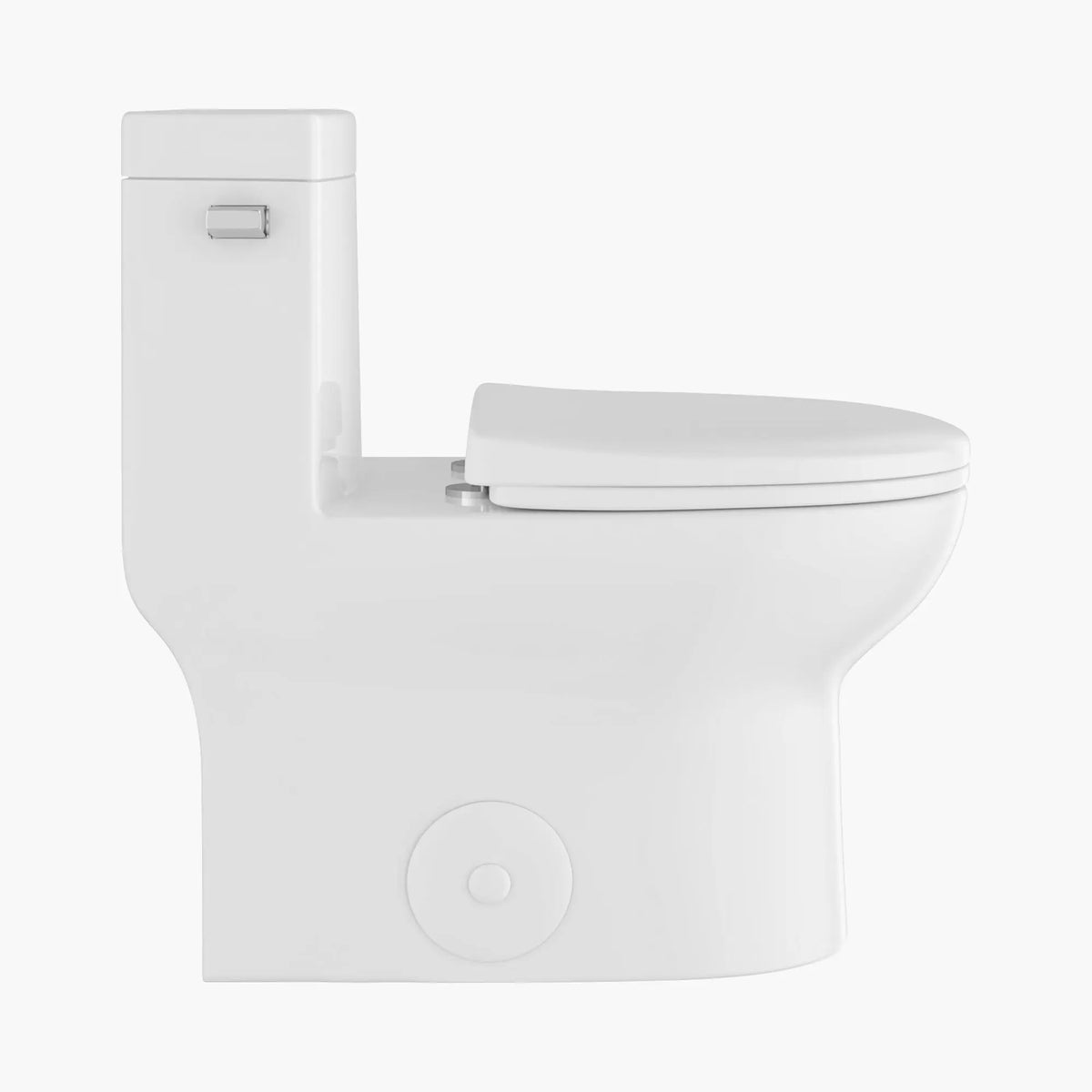 HOROW Comfort Height Elongated Toilet Single Flush 1 Piece Toilet Model ST076W HOROW