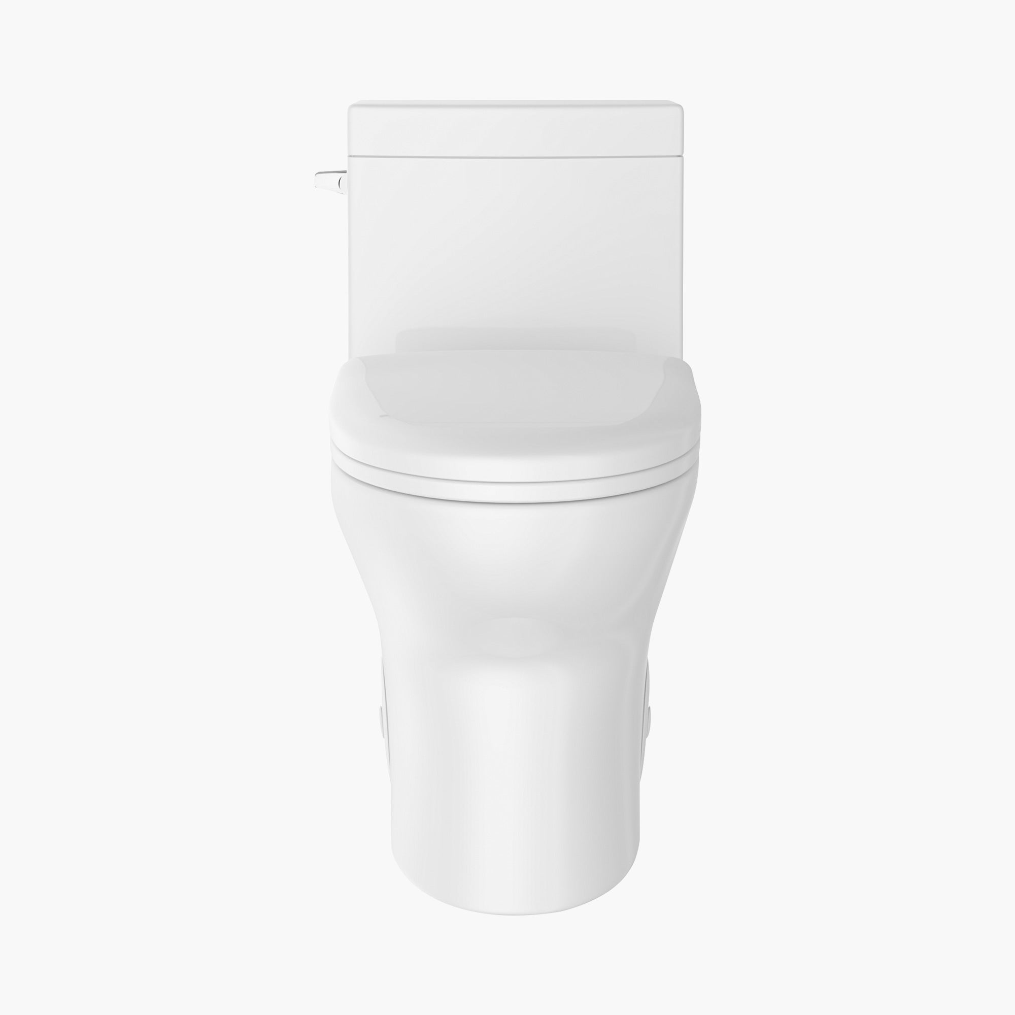 HOROW Comfort Height Elongated Toilet Single Flush 1 Piece Toilet Model ST076W