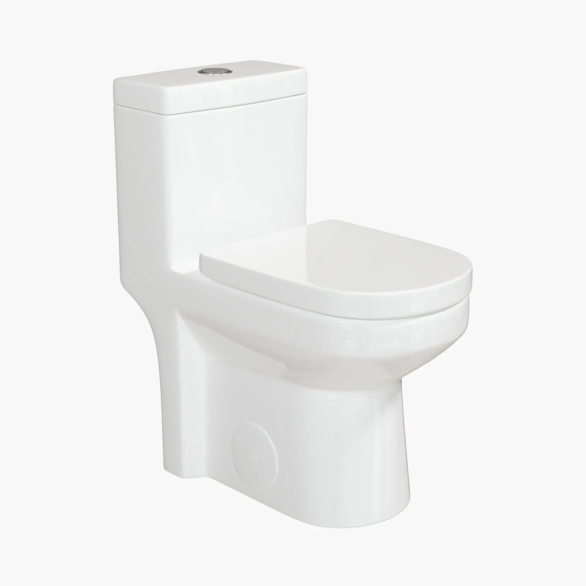 HOROW HWMT 8733 12 Inch Small Toilet One Piece Dual Flush Toilet Model 8733N HOROW