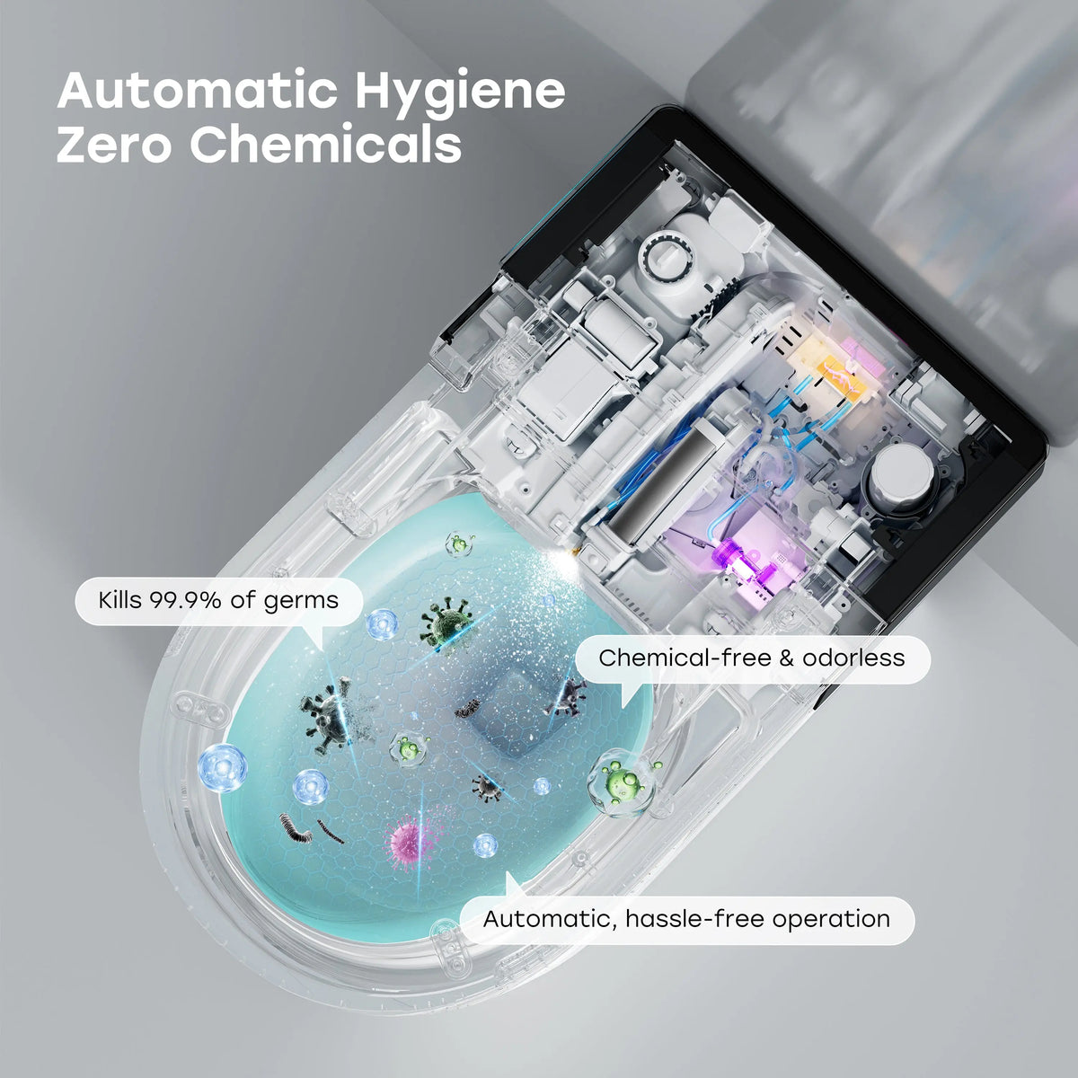 Manufacturer HOROW X70 Smart Toilet With ADA & Dual Flush