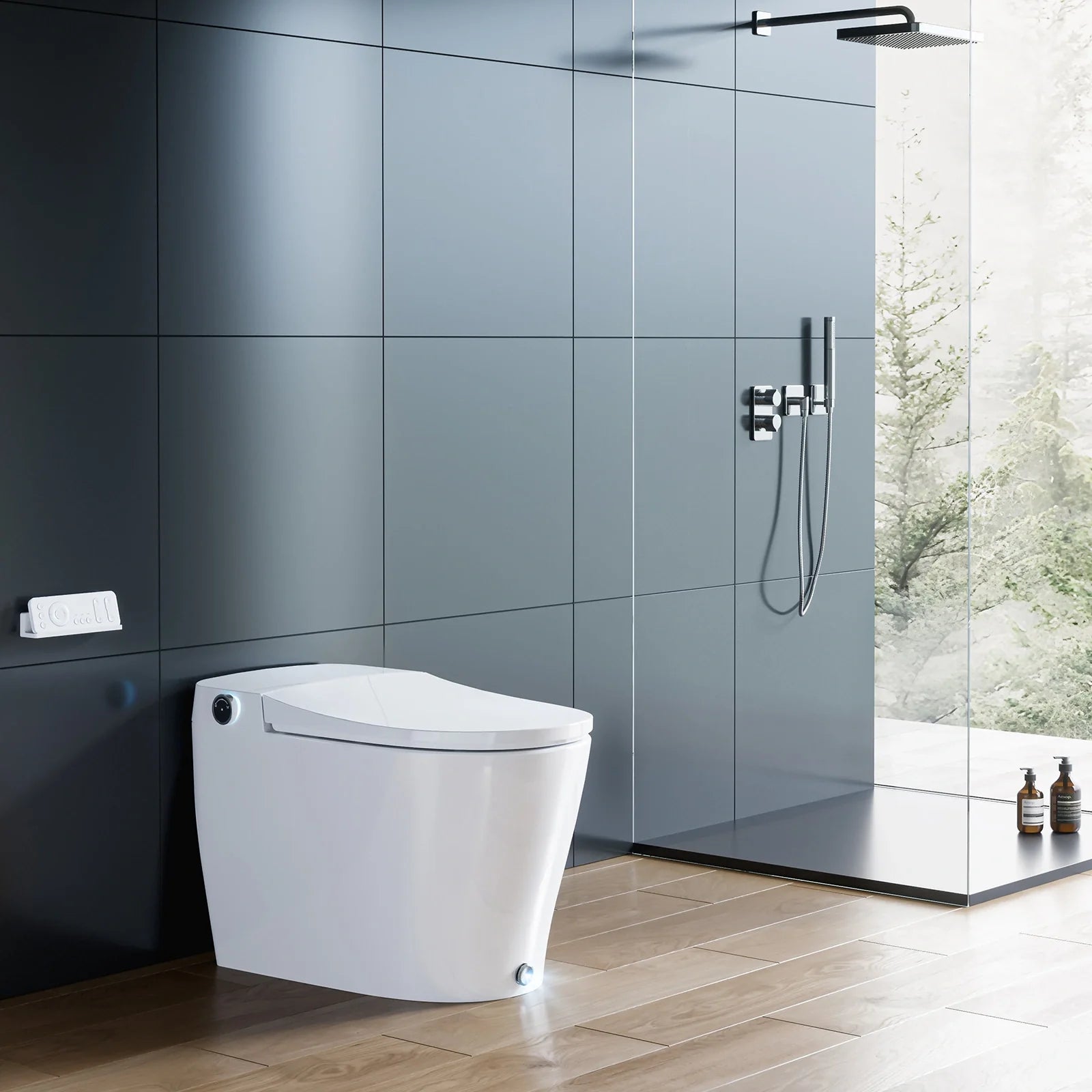 HOROW Best Bidet Toilet Combo Heated Toilet Seat Elongated Model T05