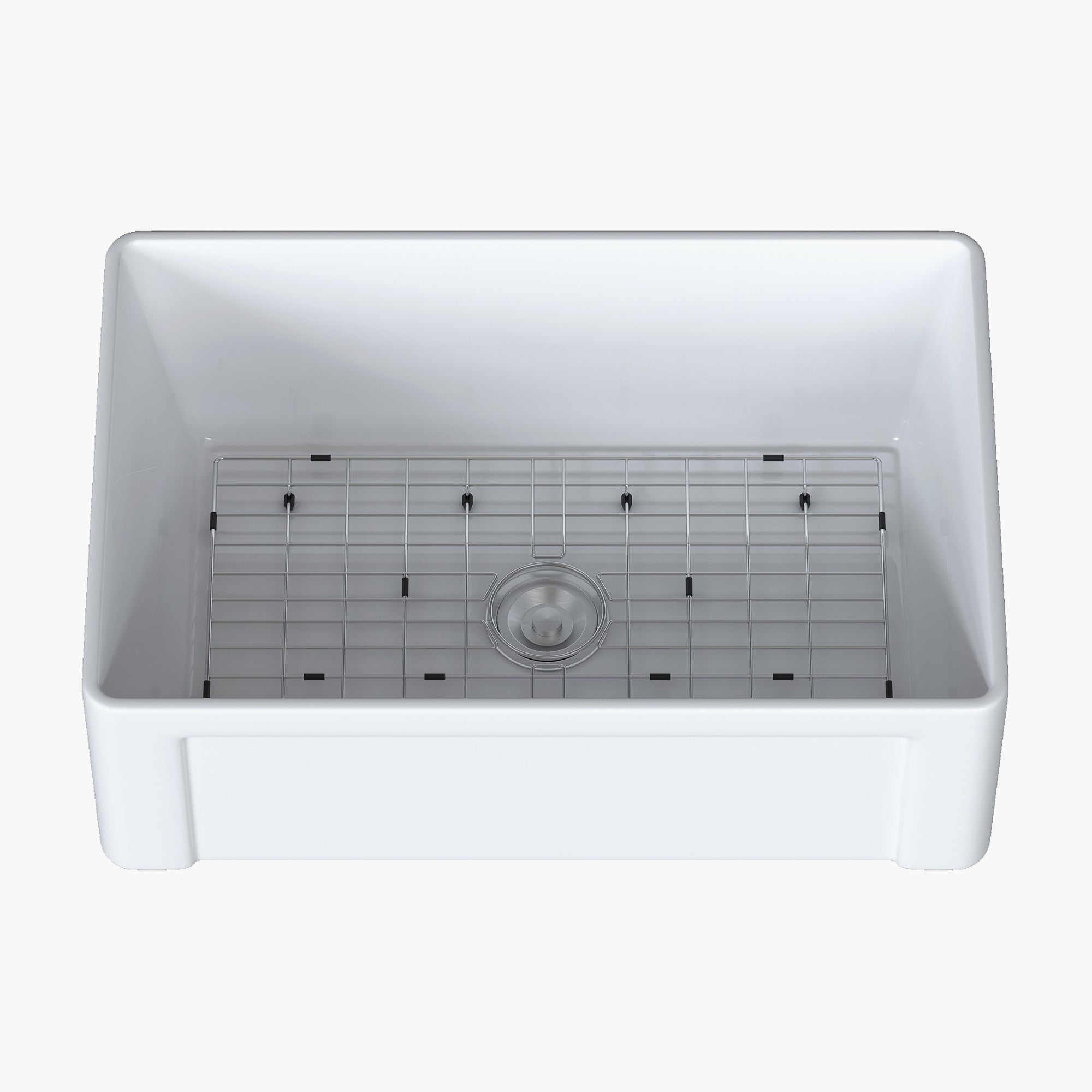 HOROW Farmhouse Kitchen Sink Reversible Single Bowl Model HR-S0185W