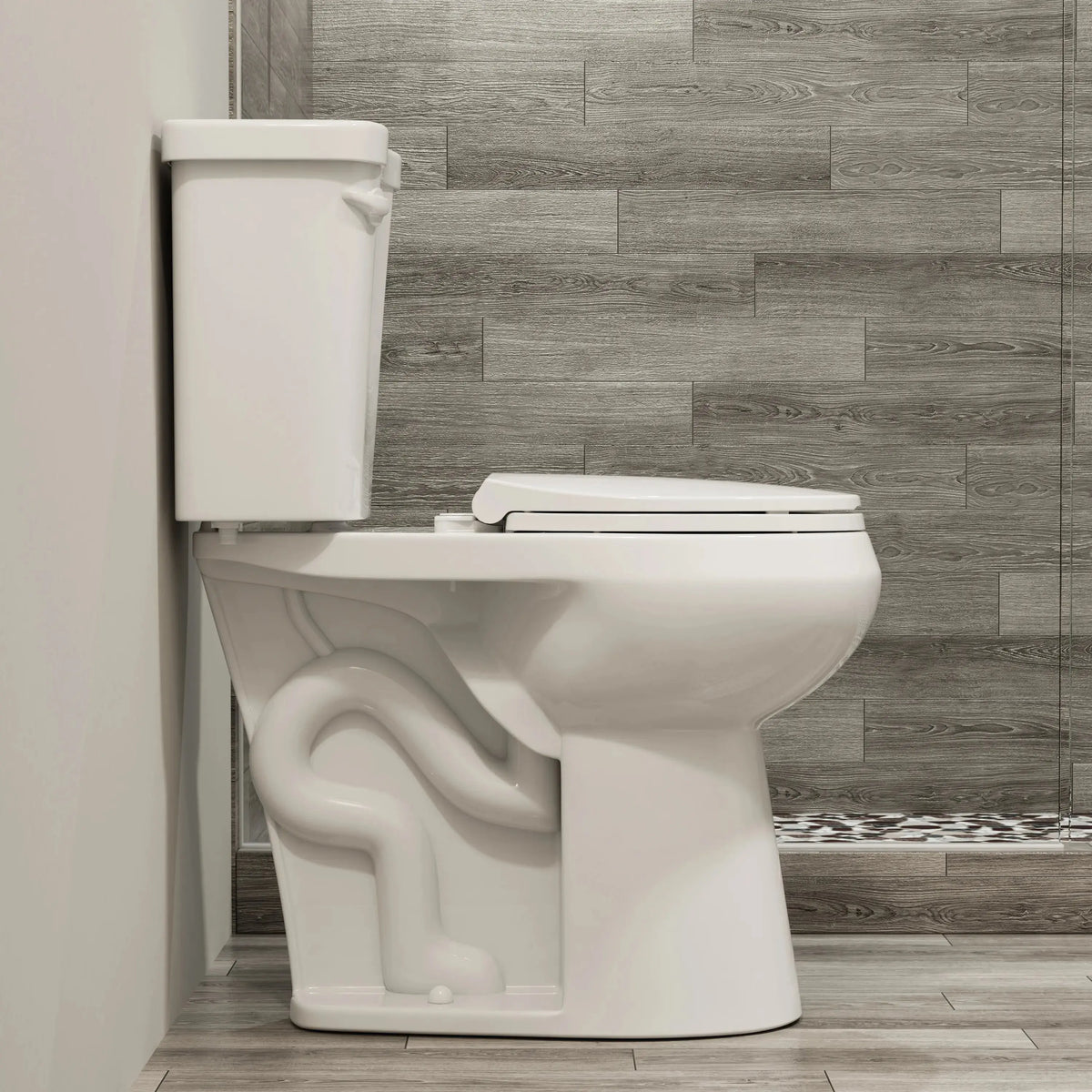 12 Inch Rough In 2 Piece Toilet with ADA Compliant and Single Flush Model HWTT - R03S HOROW