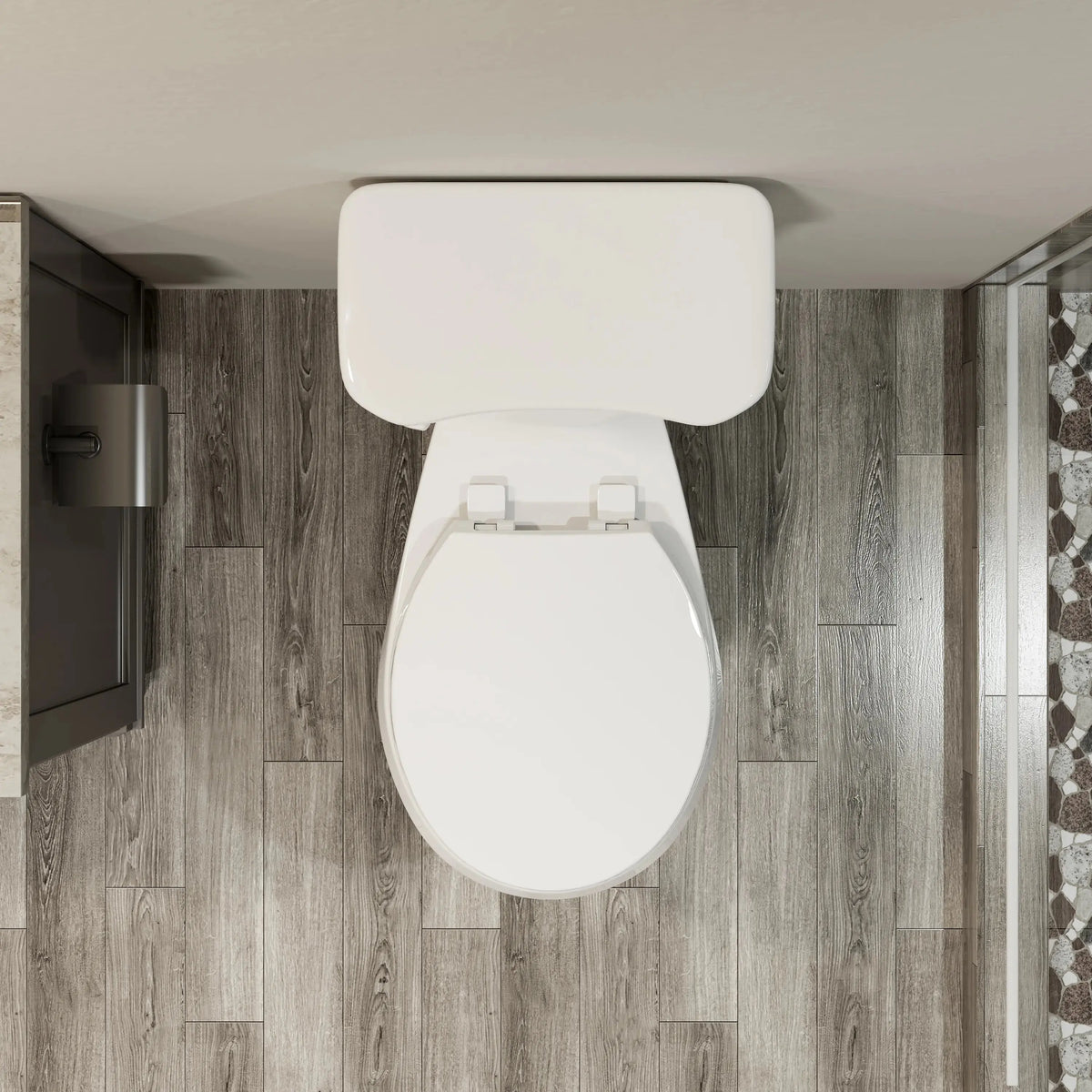 12 Inch Rough In 2 Piece Toilet with ADA Compliant and Single Flush Model HWTT - R03S HOROW