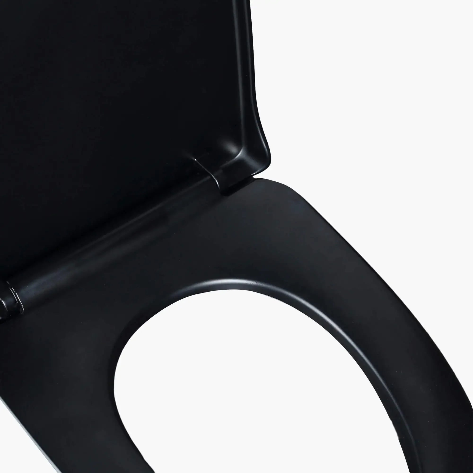 HOROW Black Soft Close Toilet For T0280B Toilet Model HWPP-80B