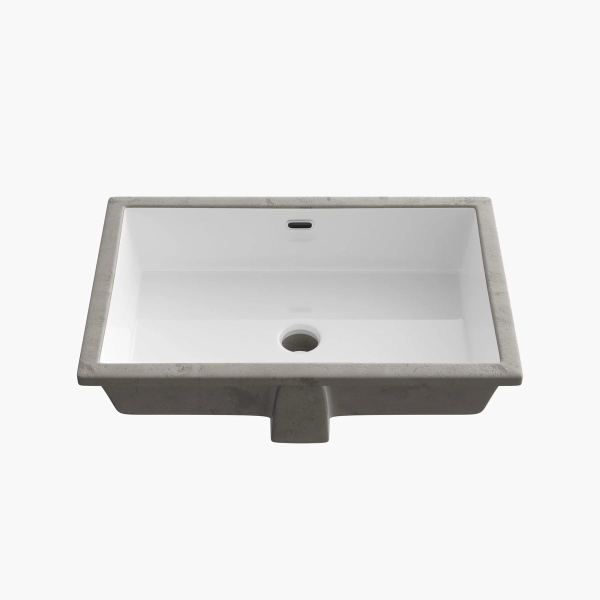HOROW 24 Inch Undermount Kitchen Sink Bathroom Undermount Rectangular Sinks Model HWTP-S6039D HOROW
