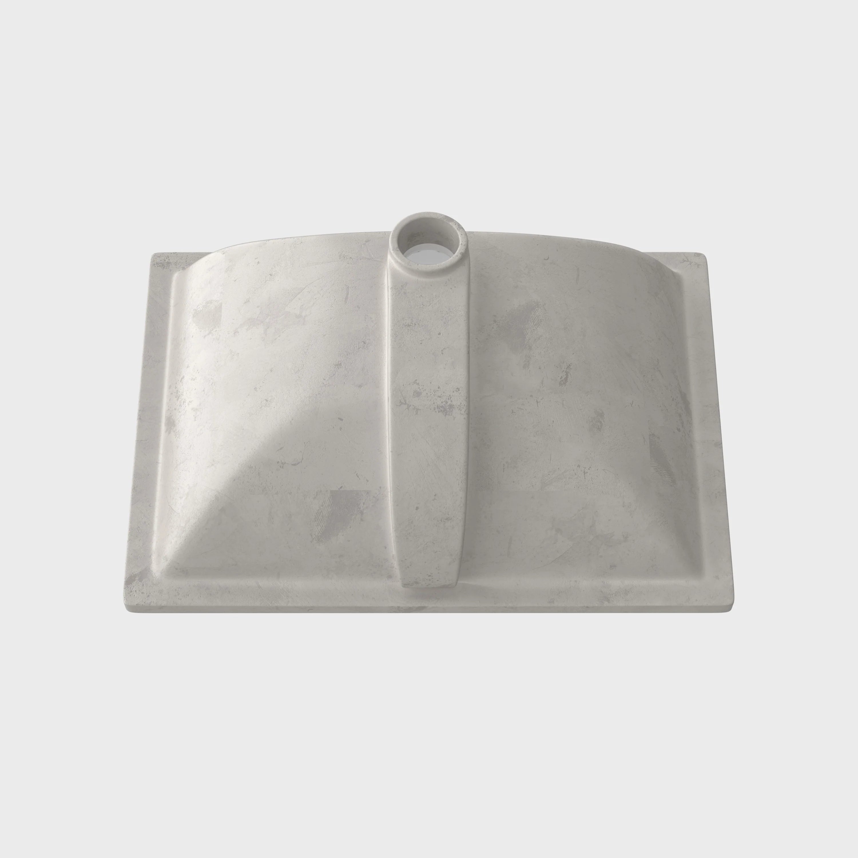 HOROW 24 Inch Kitchen Sink Undermount Square Bathroom Sinks Model HWTP-S6040D