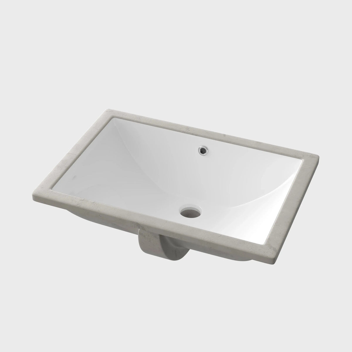 HOROW 24 Inch Kitchen Sink Undermount Square Bathroom Sinks Model HWTP-S6040D HOROW