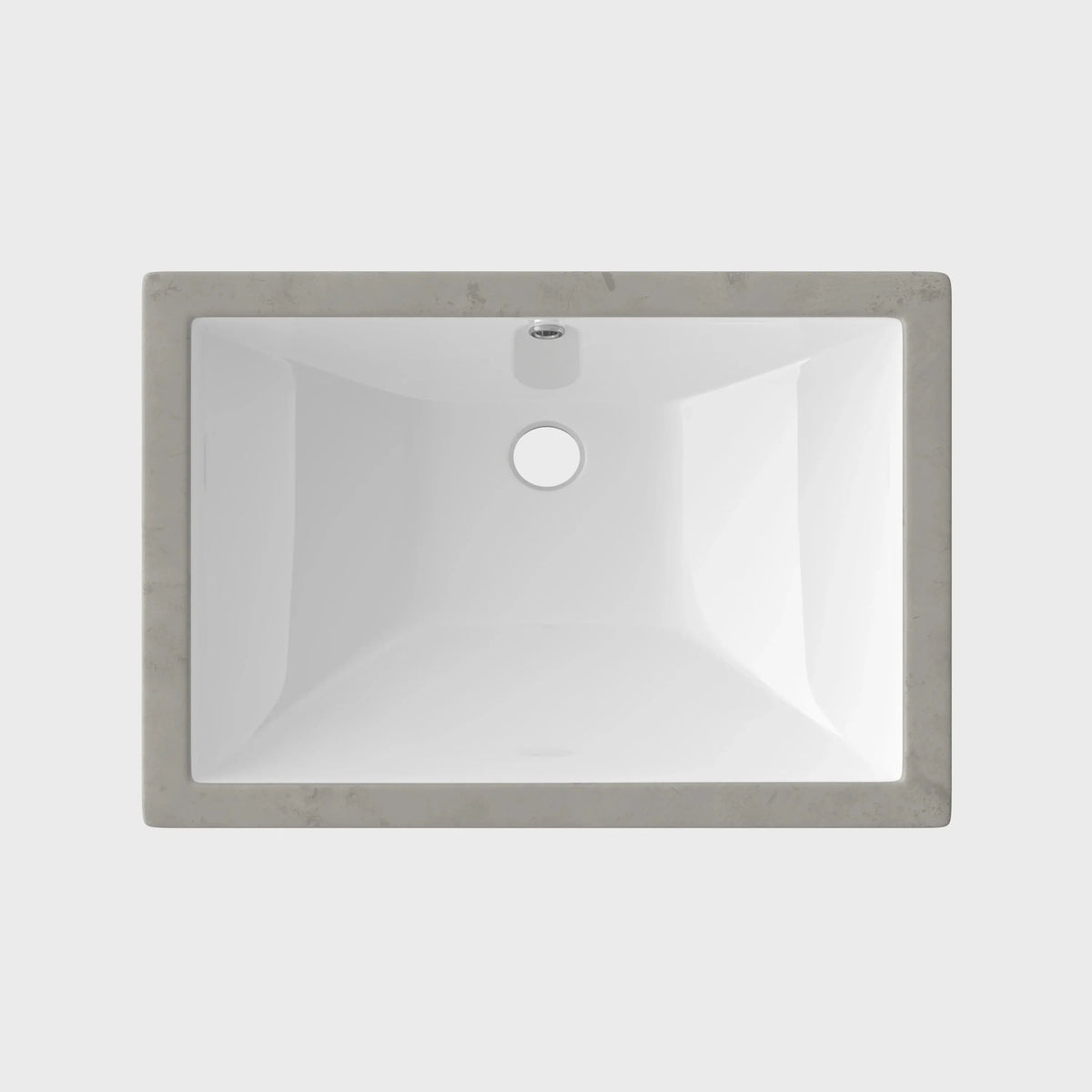 HOROW 24 Inch Kitchen Sink Undermount Square Bathroom Sinks Model HWTP-S6040D HOROW