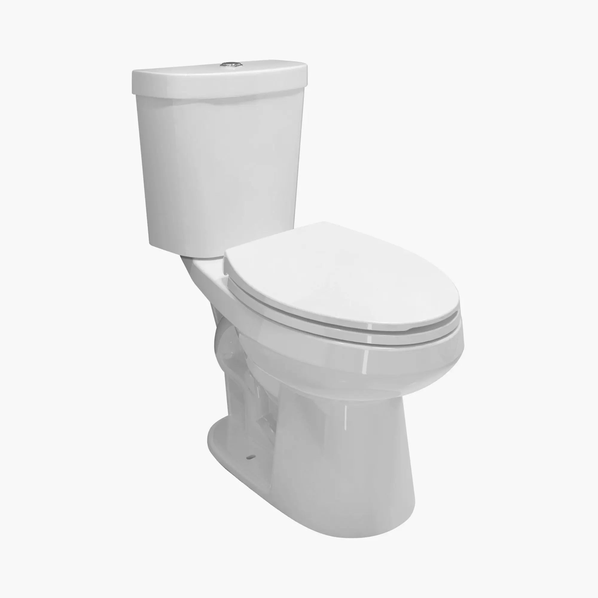 HOROW HWTT-E01D Dual Flush Two-Piece Toilet with Elongated Bowl