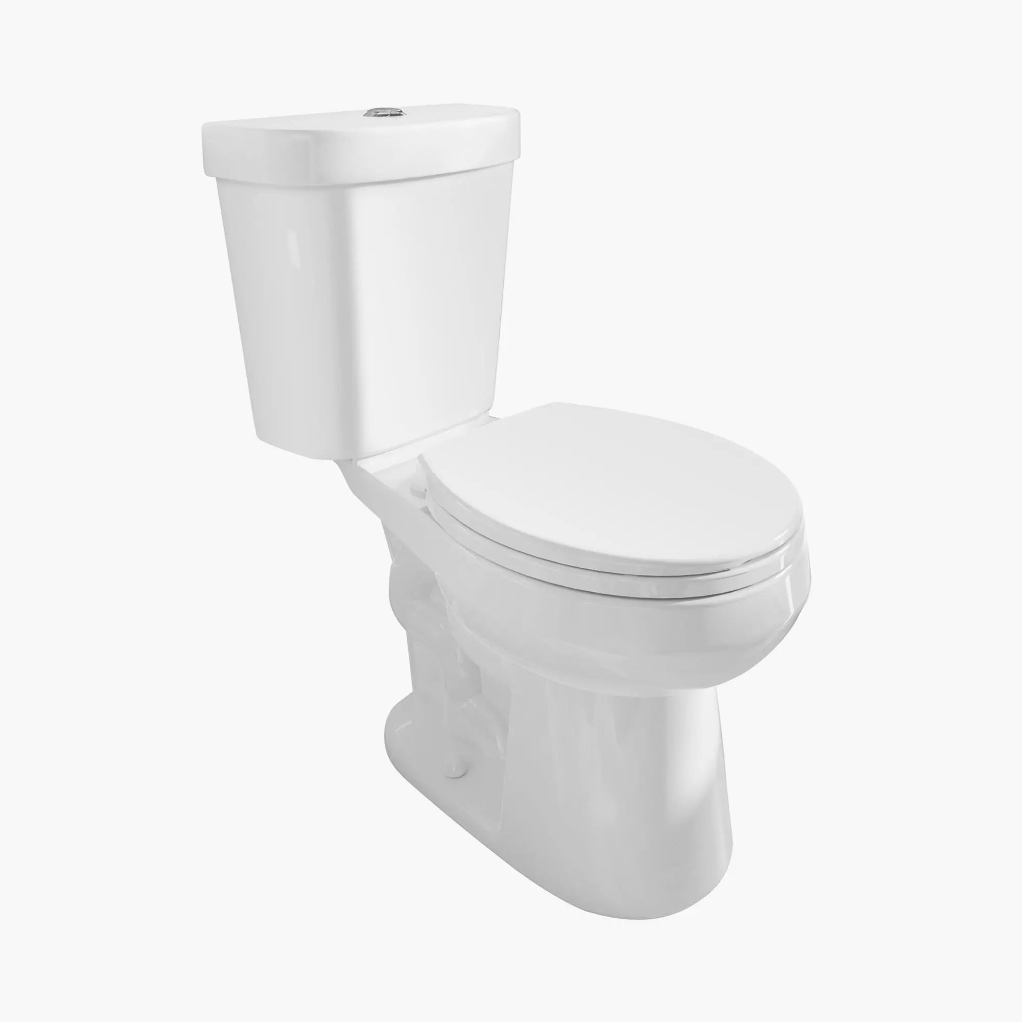 HOROW HWTT-R01D Dual Flush 2-Piece Toilet with Round Bowl