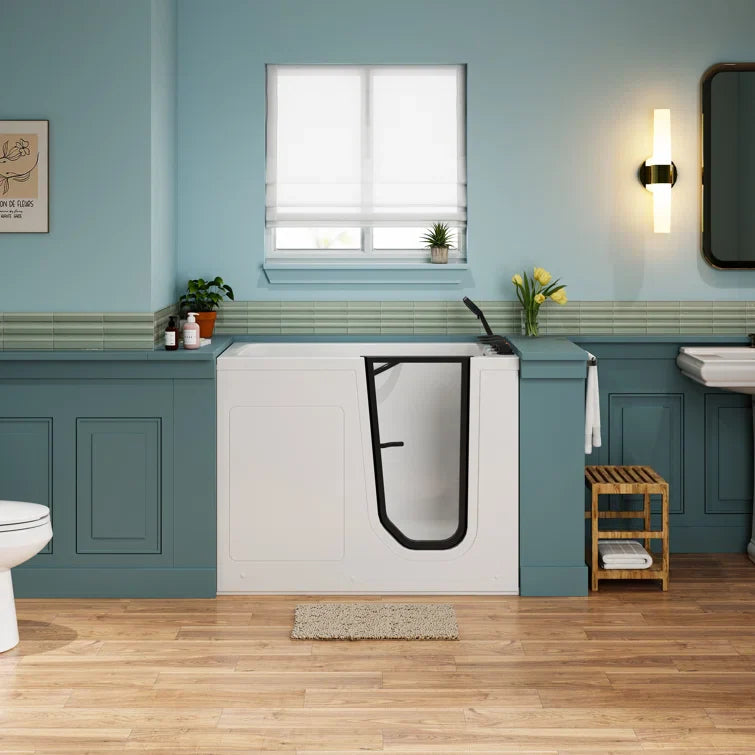 HOROW Walk in Tub and Shower Combo Sit Down Bathtub Model M-329R