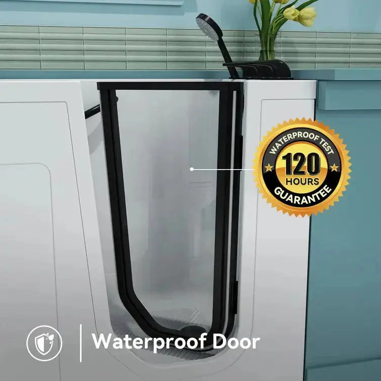 HOROW Walk in Tub and Shower Combo Sit Down Bathtub Model M-329R HOROW