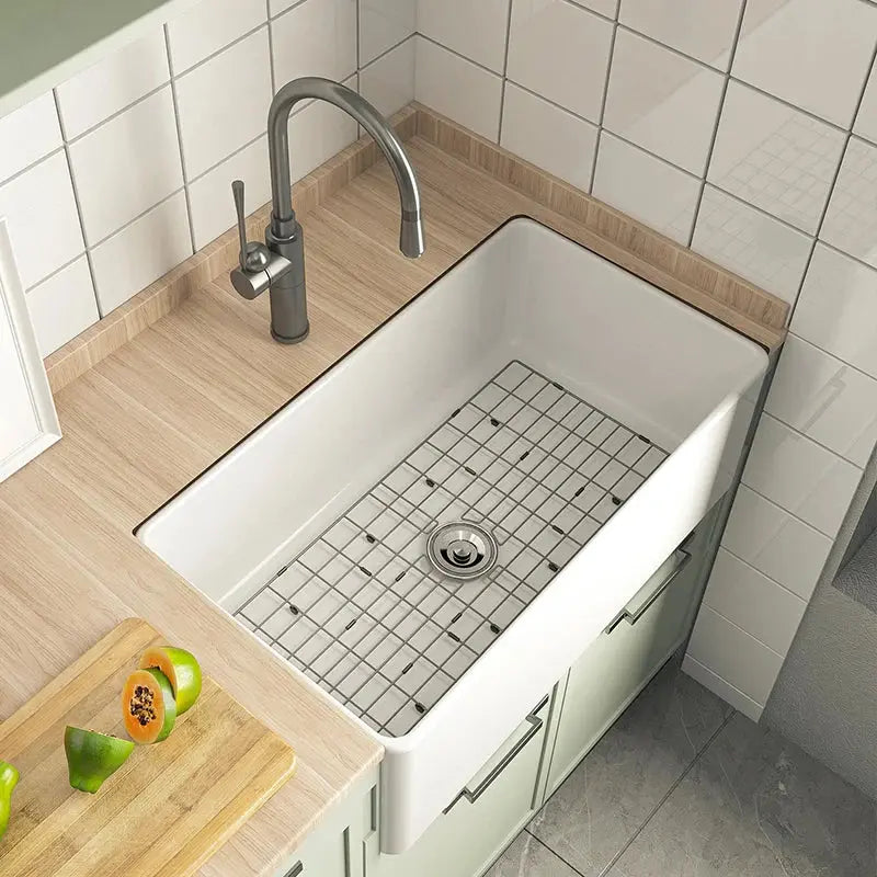 HOROW Farmhouse Sink With 30 Inch Single Basin Bowl Model HR-S0118W HOROW
