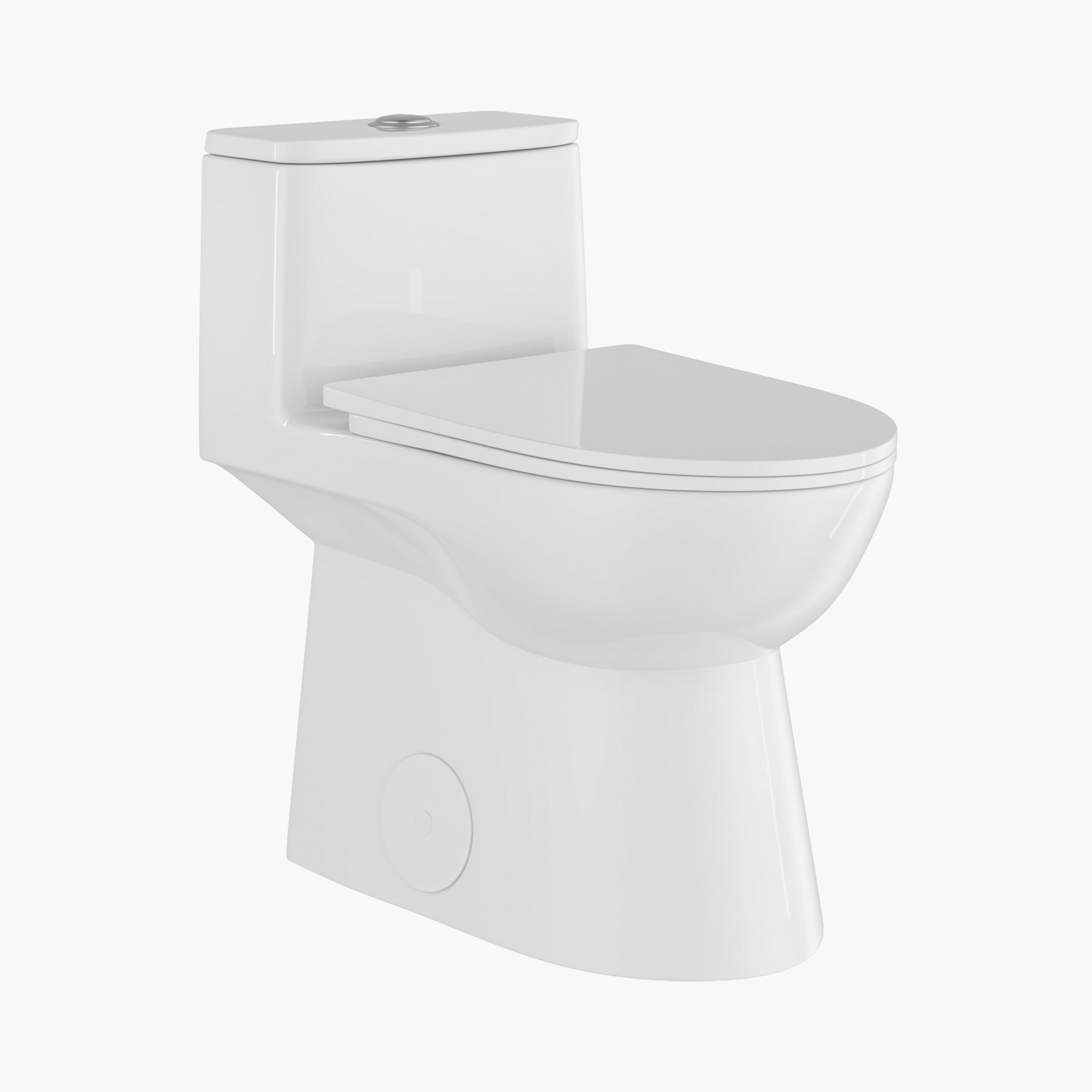 HOROW Best Dual Flush Toilet Modern Elongated Raised Toilet Seat Model T0334W