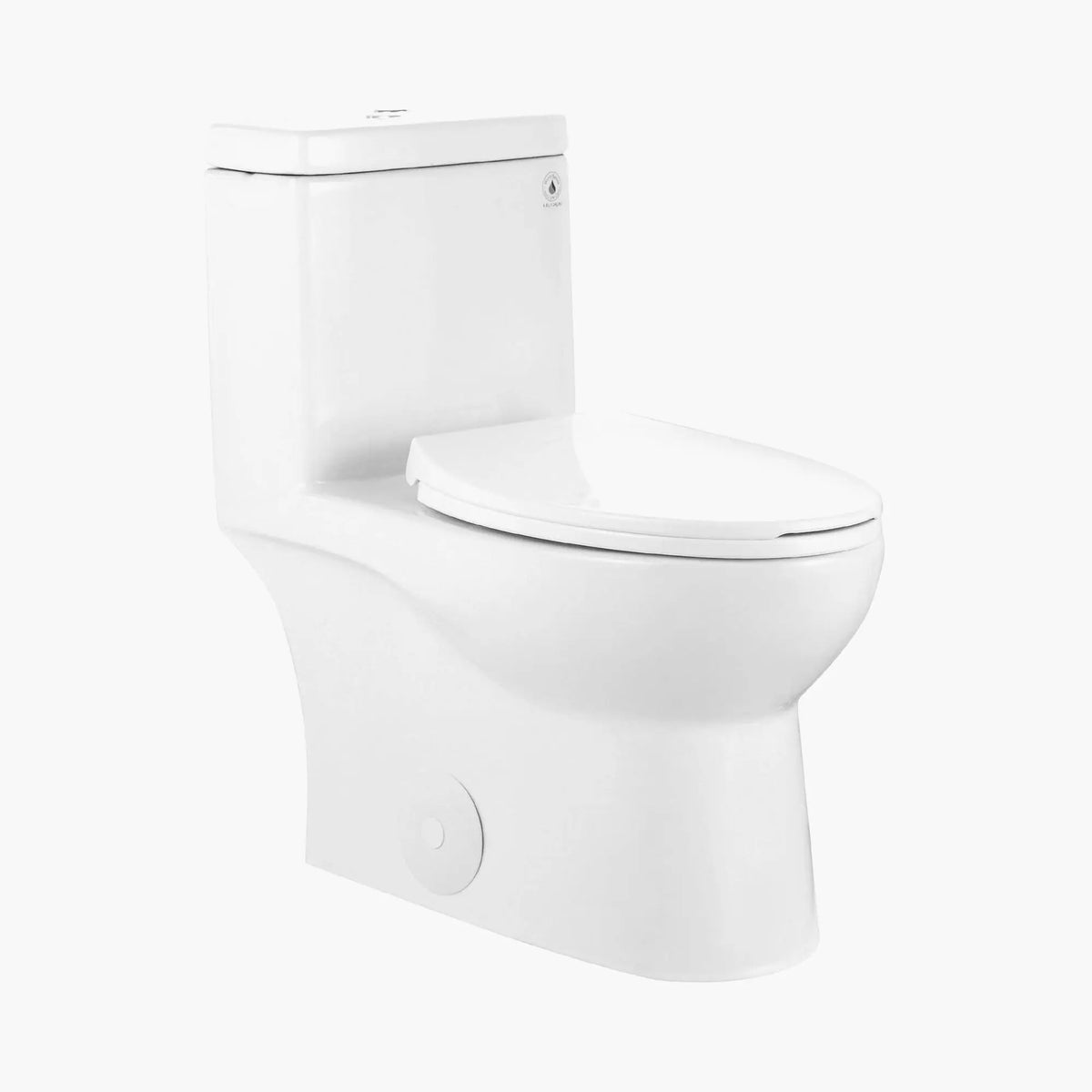 HOROW 12 Inch Rough In Toilet Dual Flush Elongated One Piece Toilet Model T0337W HOROW