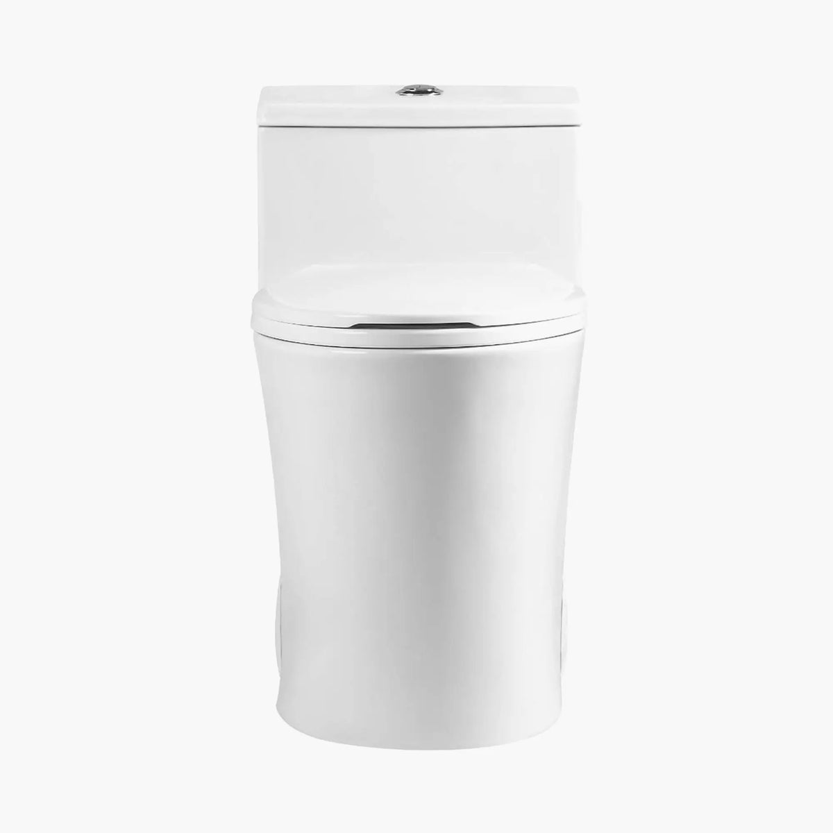 HOROW T0338W Elongated One Piece Toilet ADA Toilet Height 17.3 Inch HOROW