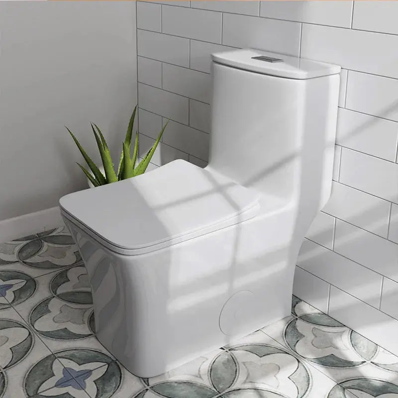HOROW Best Water Efficient Toilet Elongated One Piece Toilet Model T0413W HOROW