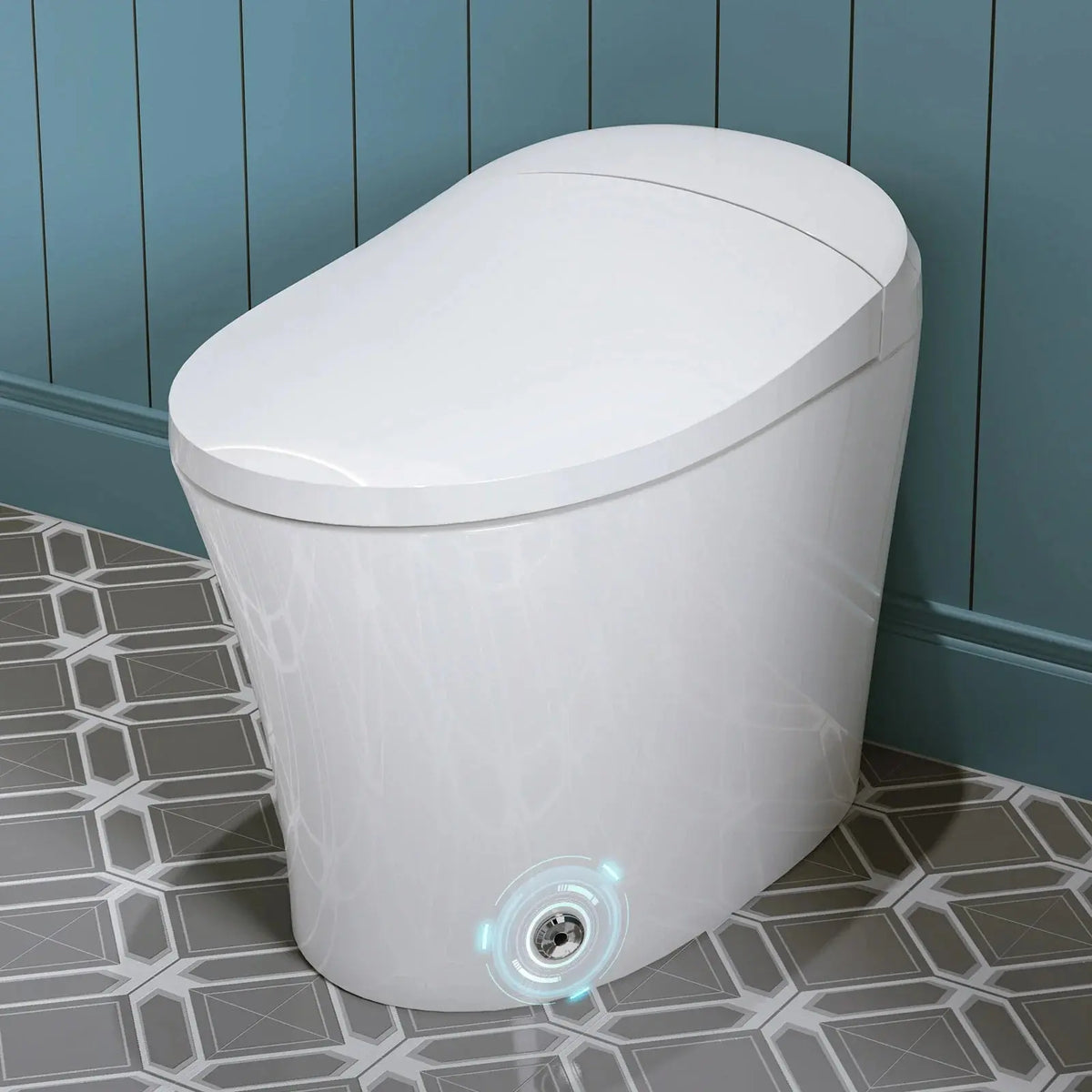 12 Inch Rough In Bidet Toilet with Automatic Flush Model T15 HOROW