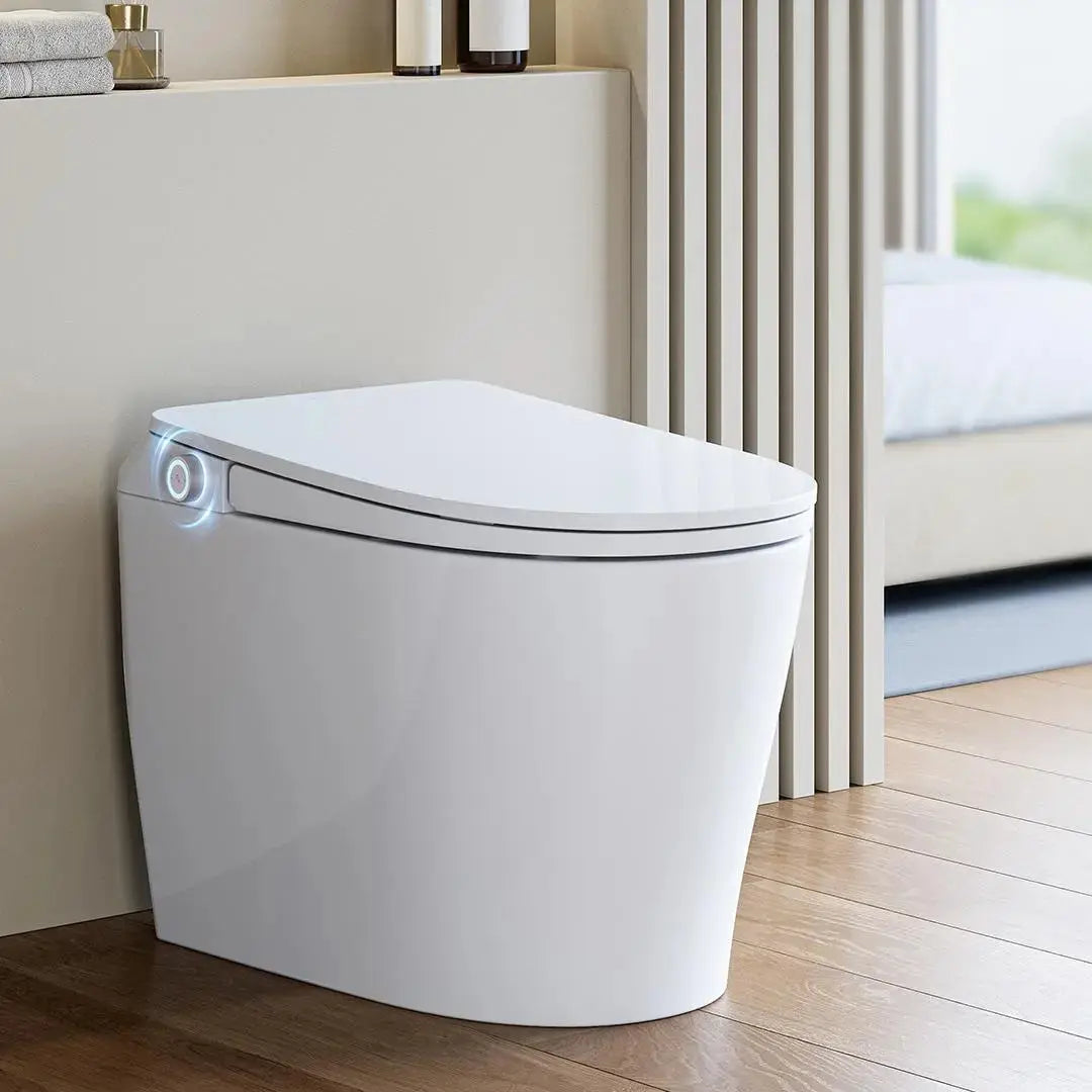 Smart Toilet with All Cover Lid and Power Outage Flush Model T32 HOROW