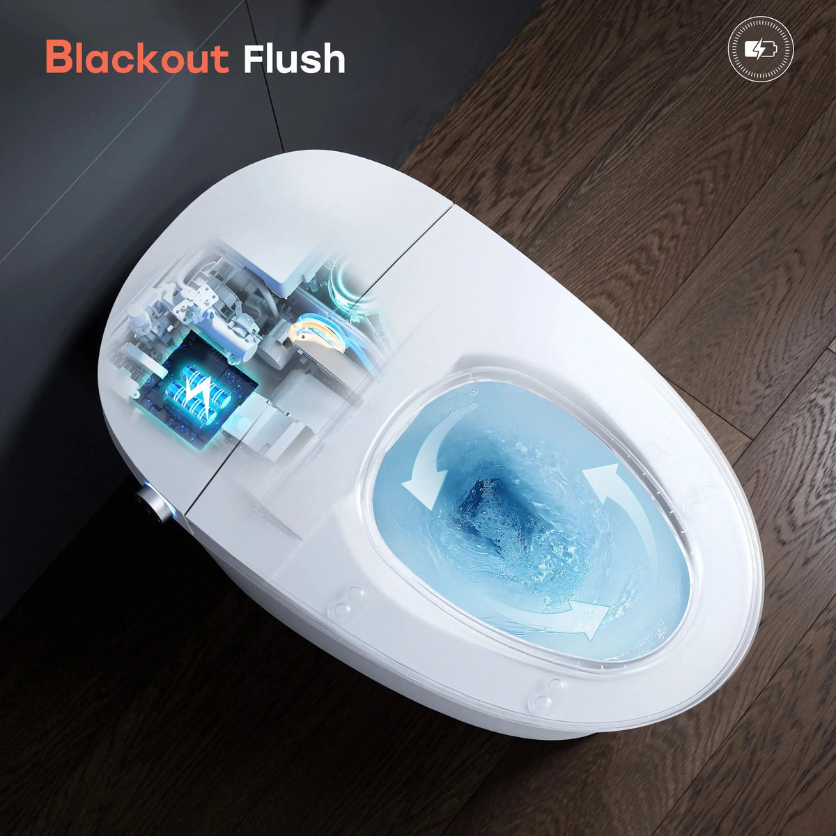 Best Smart Toilet with Built in Bidet and ADA Compliant Model T33 HOROW