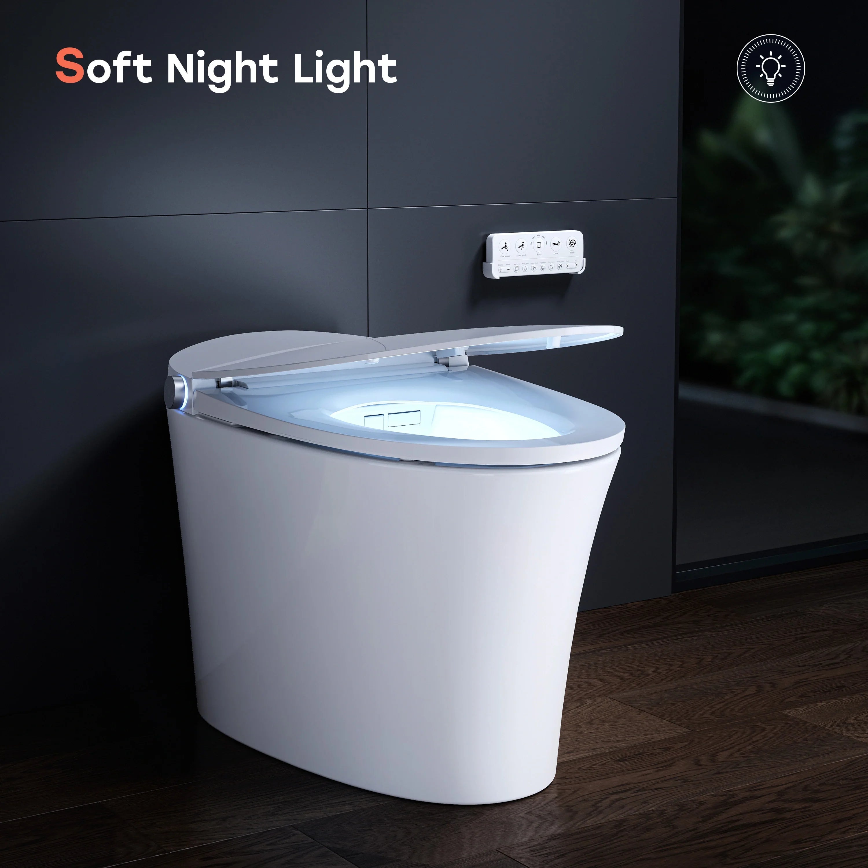 Best Smart Toilet with Built in Bidet and ADA Compliant Model T33
