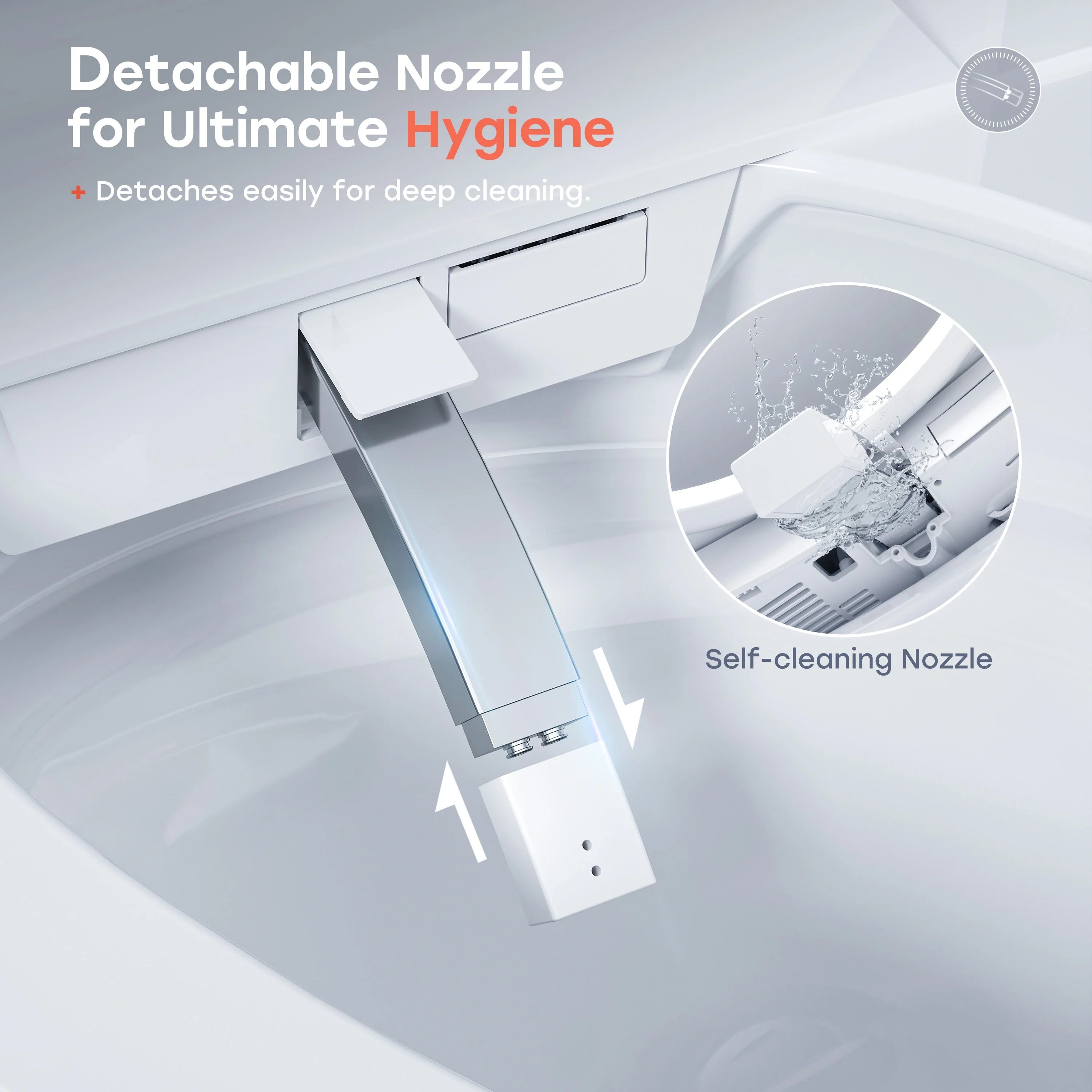 Best Smart Toilet with Built in Bidet and ADA Compliant Model T33