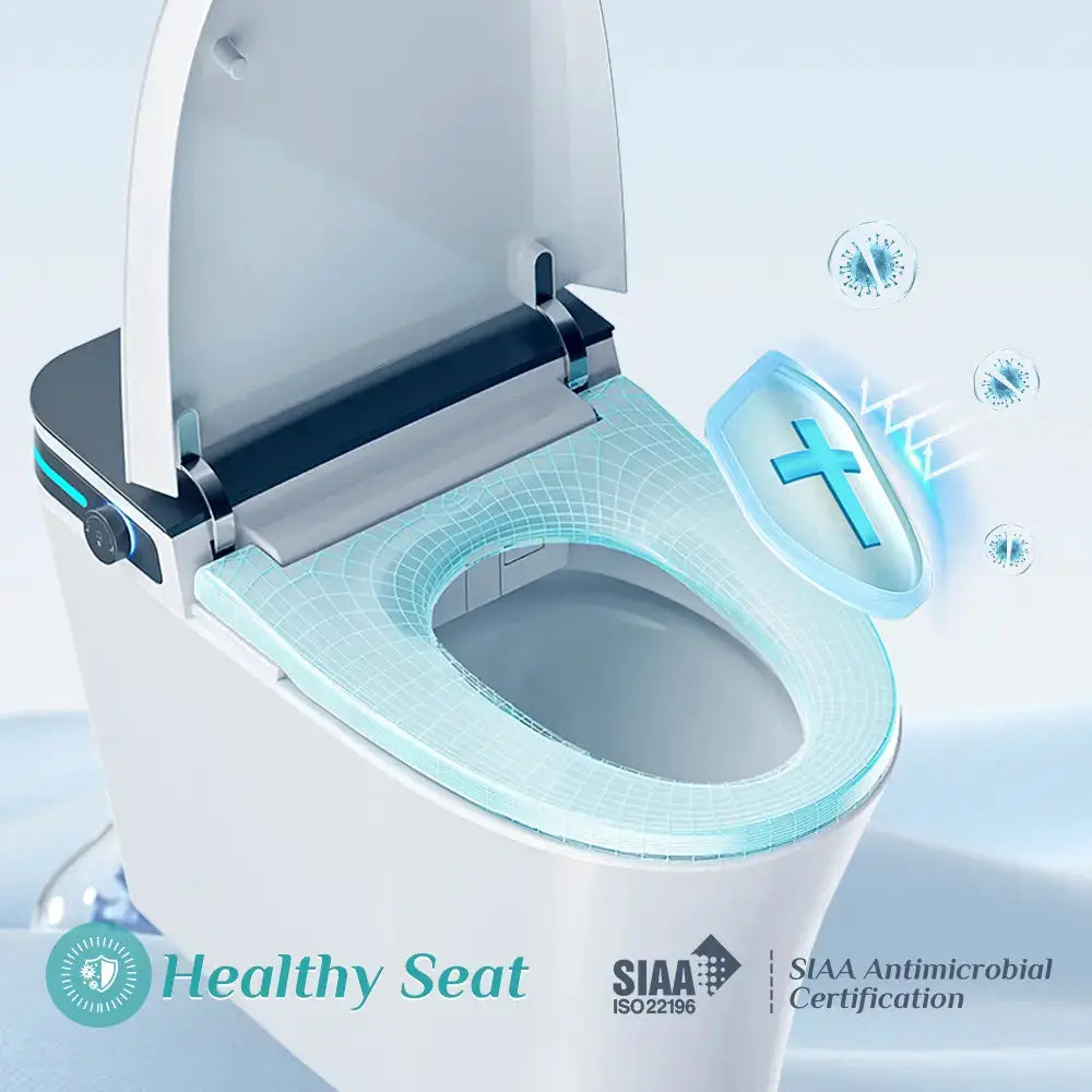 HOROW Smart Toilet with Bidet Seat for 10 Inch Rough In Model T37 HOROW