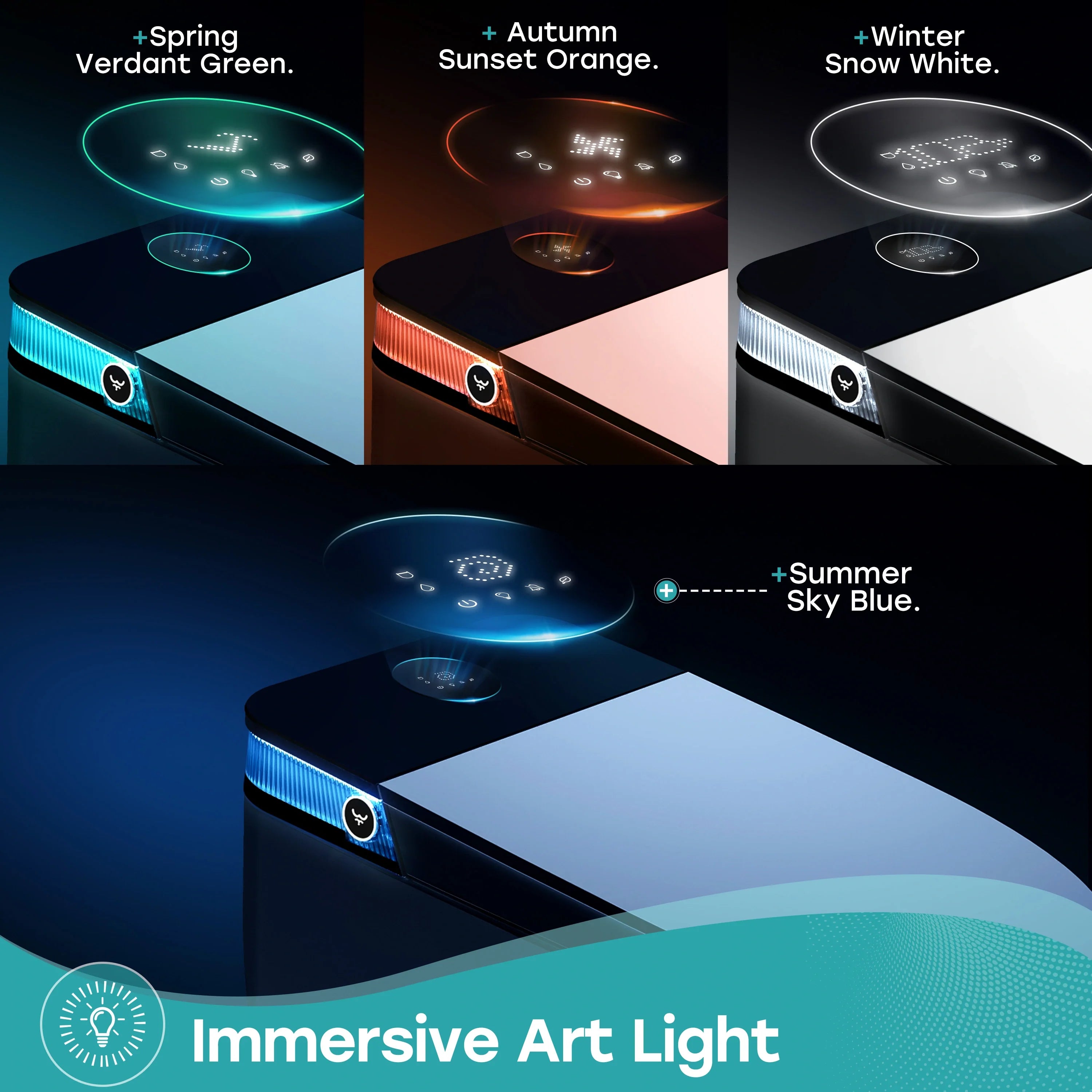 Bidet Toilet with Handle Flush and Dryer System for 12 Inch Rough In Model T38D