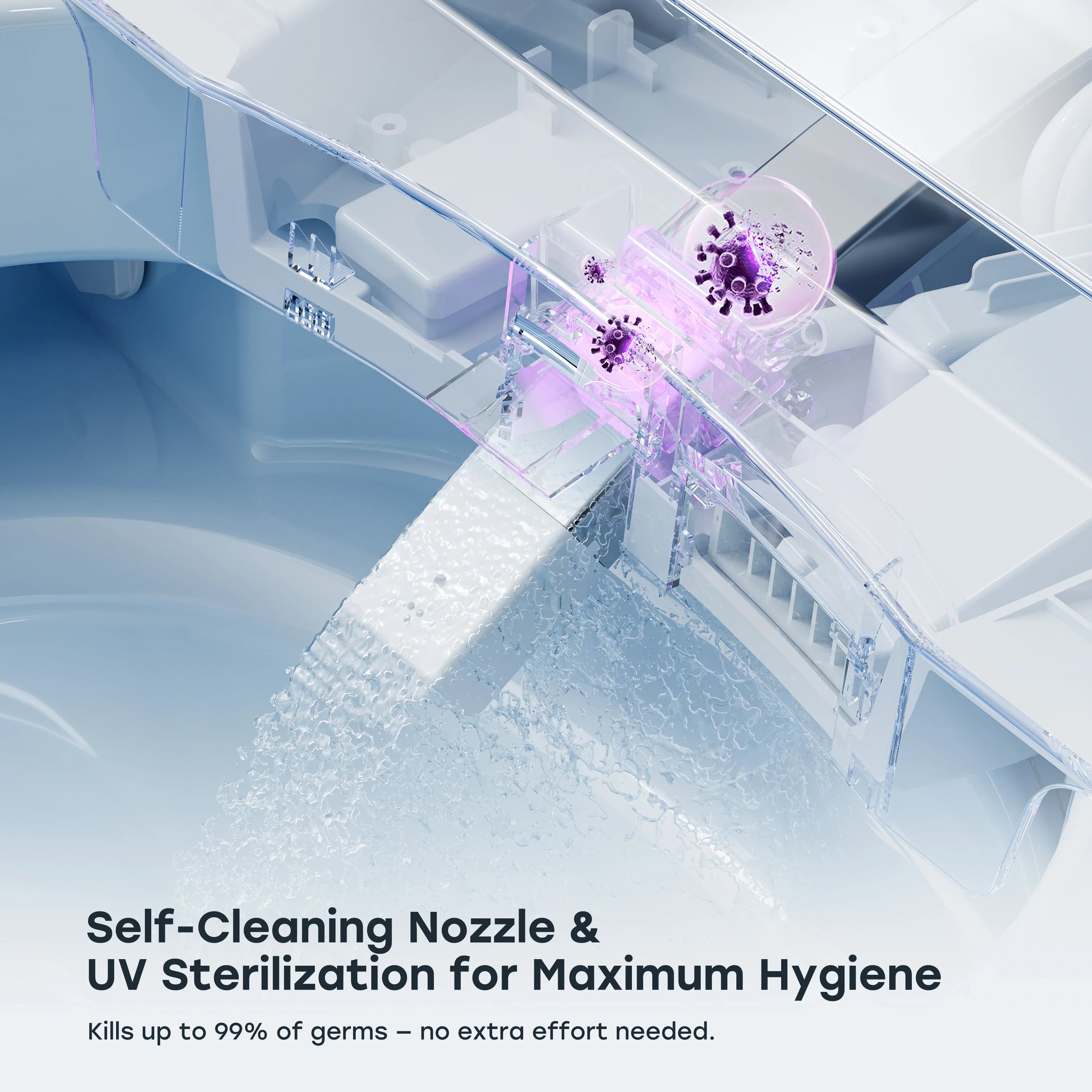 Smart Toilet with Flush Tank and ADA Compliance for 12 Inch Rough In Model T38P