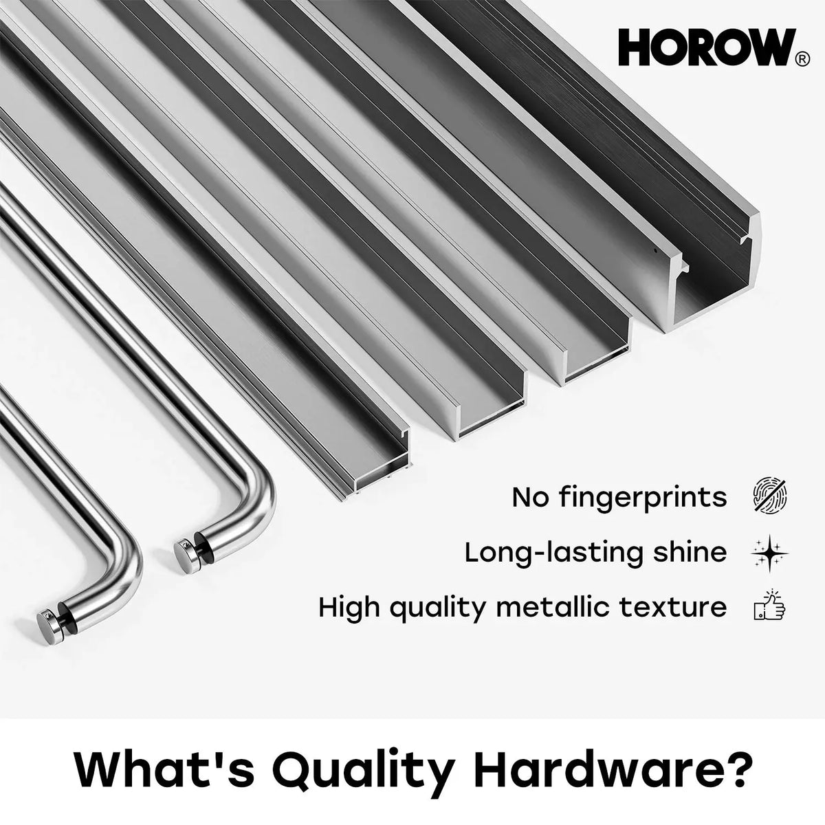 60 Inch Brushed Nickel Bathtub Glass Door – 1/4" Tempered Glass, Model BE6060-BN HOROW