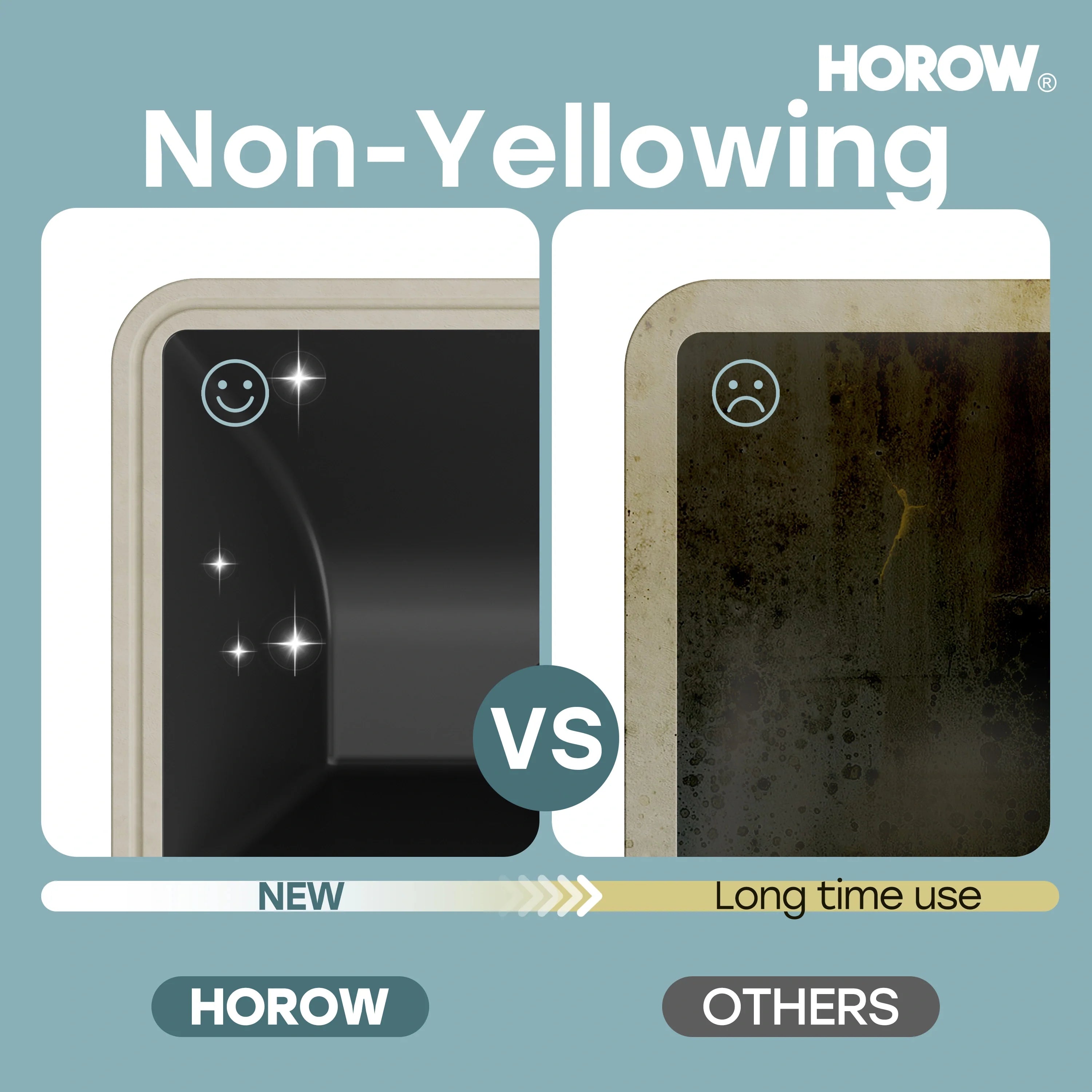 Black Undermount Rectangle Bathroom Sink with Overflow – HWTP-S5138D-B