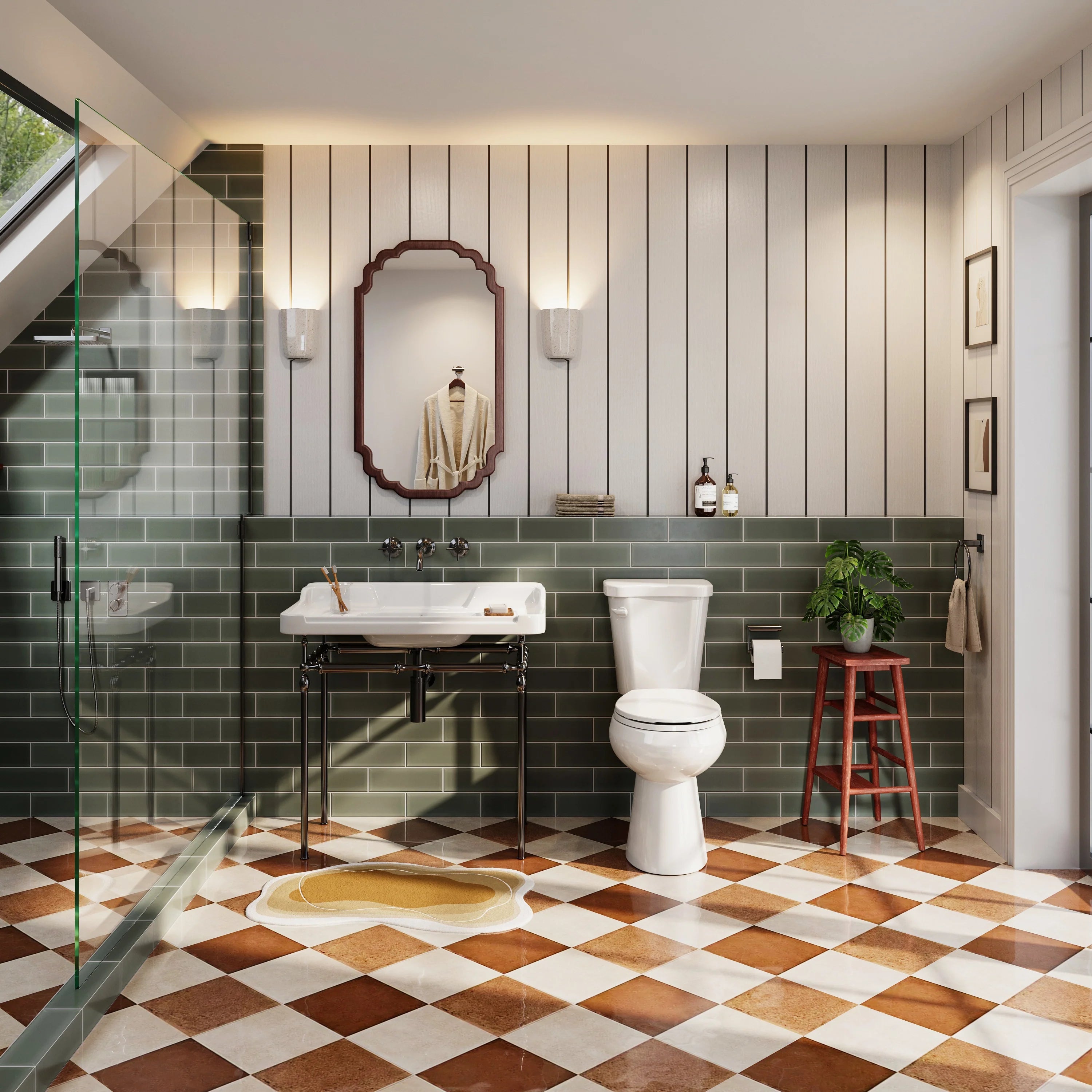 2 Piece Toilet with Single Flush and Round Bowl – Model HWTT-R01S10