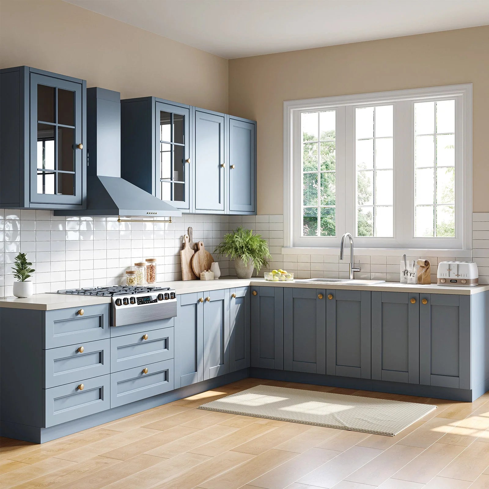 33 Inch Ceramic Overmount Kitchen Sink – Durable & Stylish Design