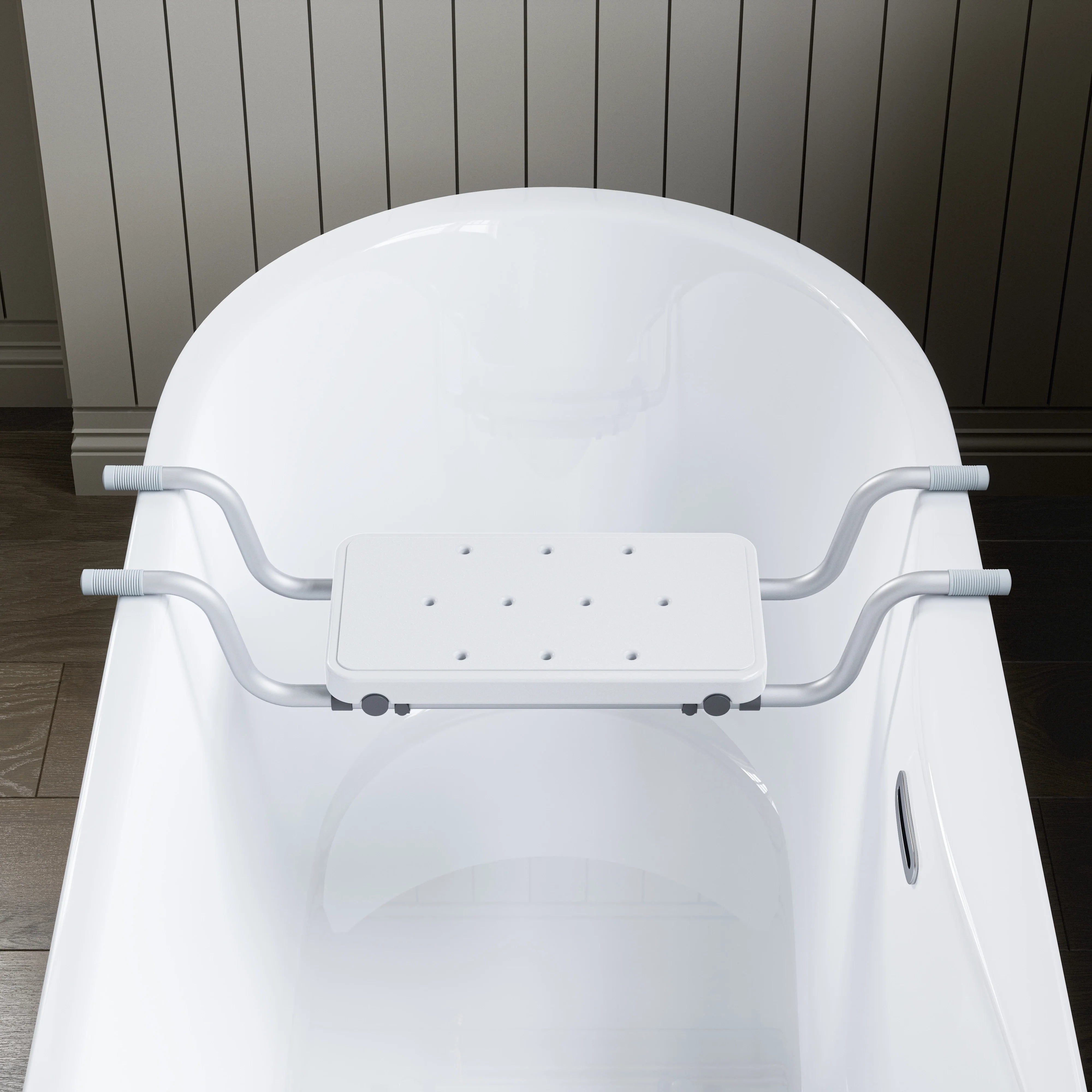 Bathtub Seat with Non-Slip Handles for Elderly – Safe & Comfortable Bath Chair