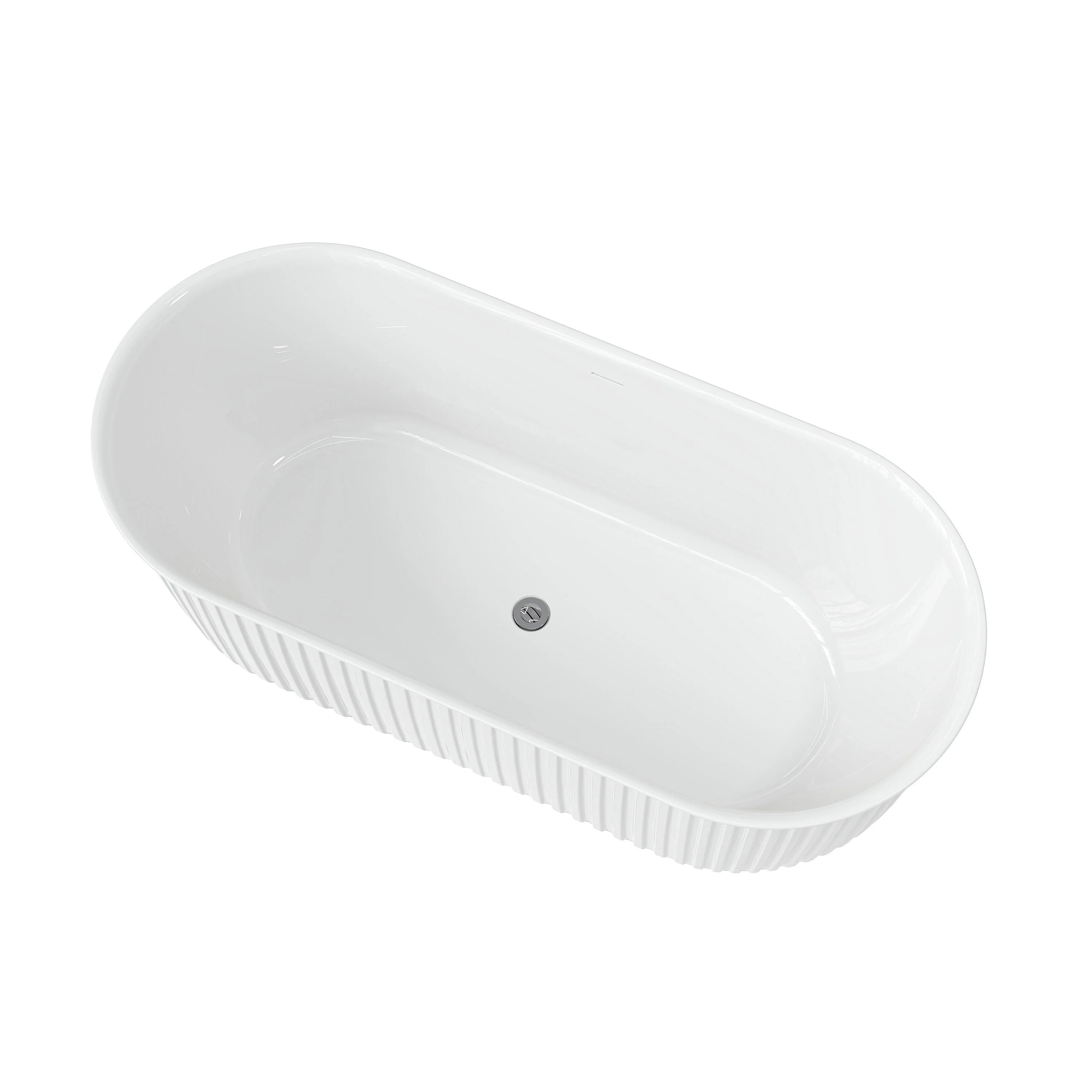 HOROW 59 Inch Acrylic Freestanding Tub Model ST59-CH