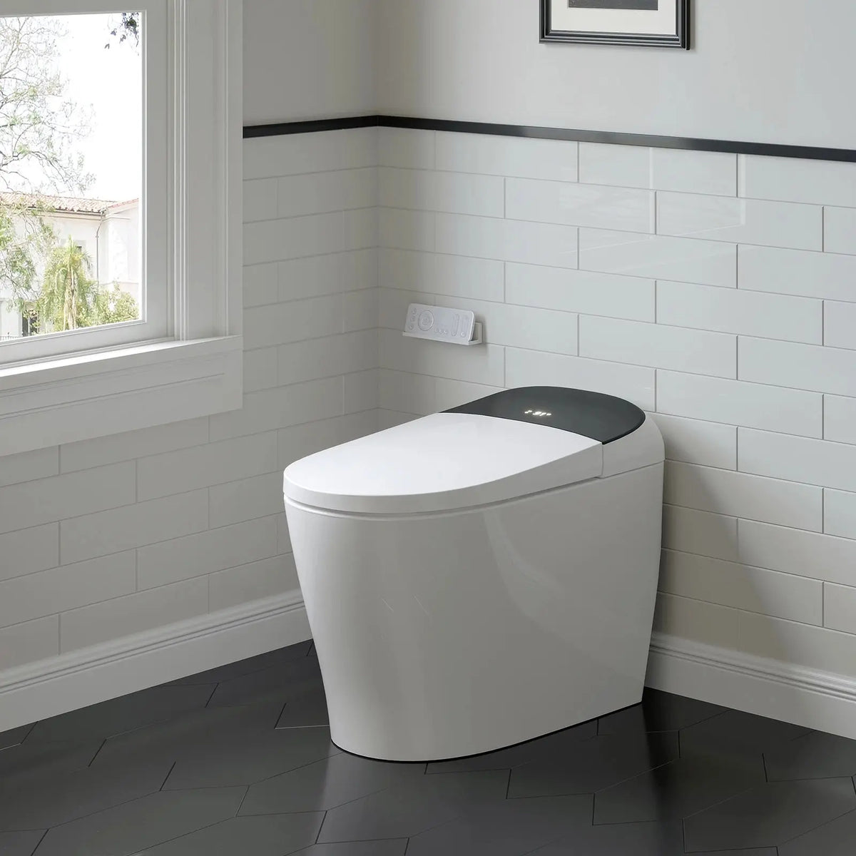 Wholesale HOROW T03B Black Smart Toilet with Single Flush