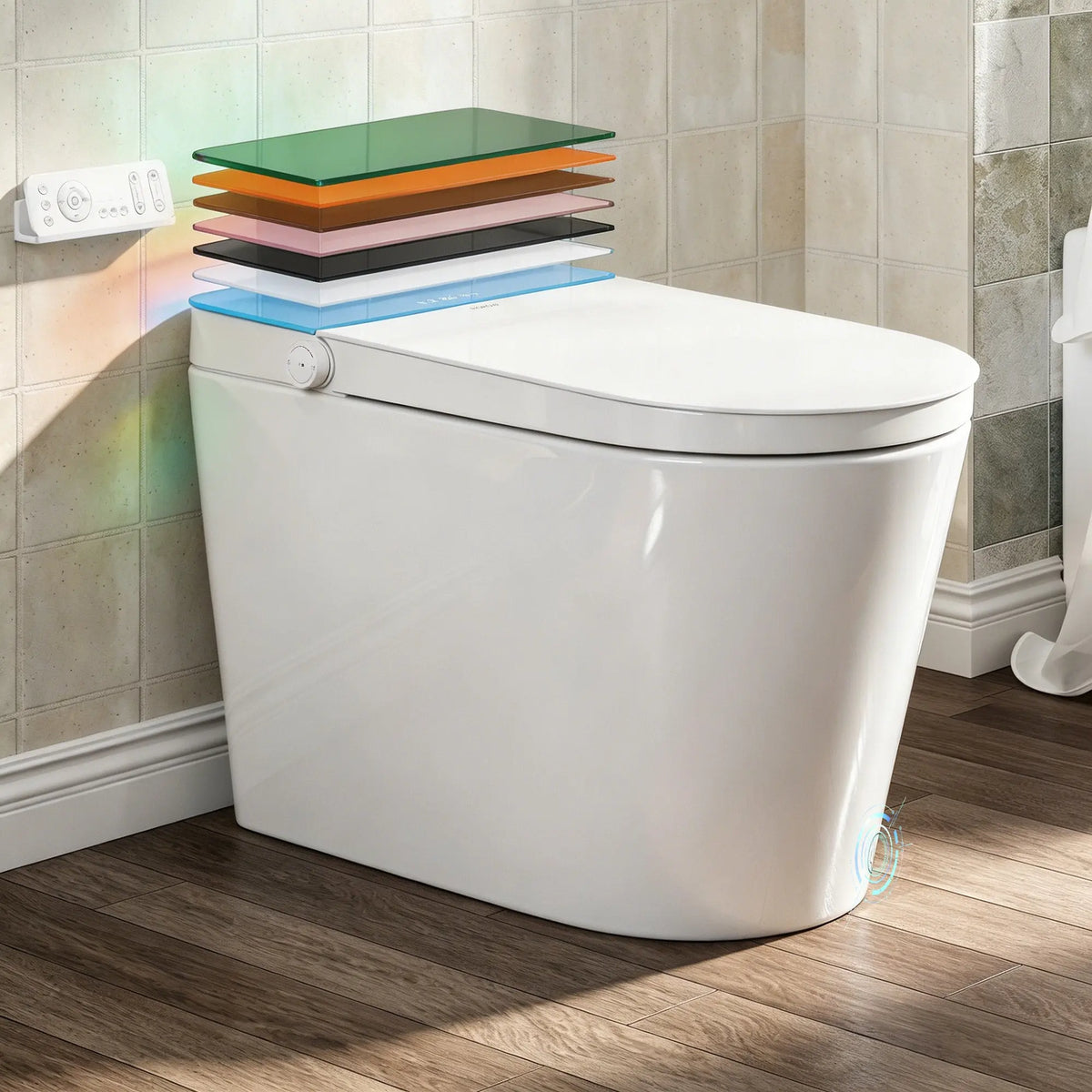 HOROW T04B ADA Smart Toilet with Foam Shield & UV Sterilization