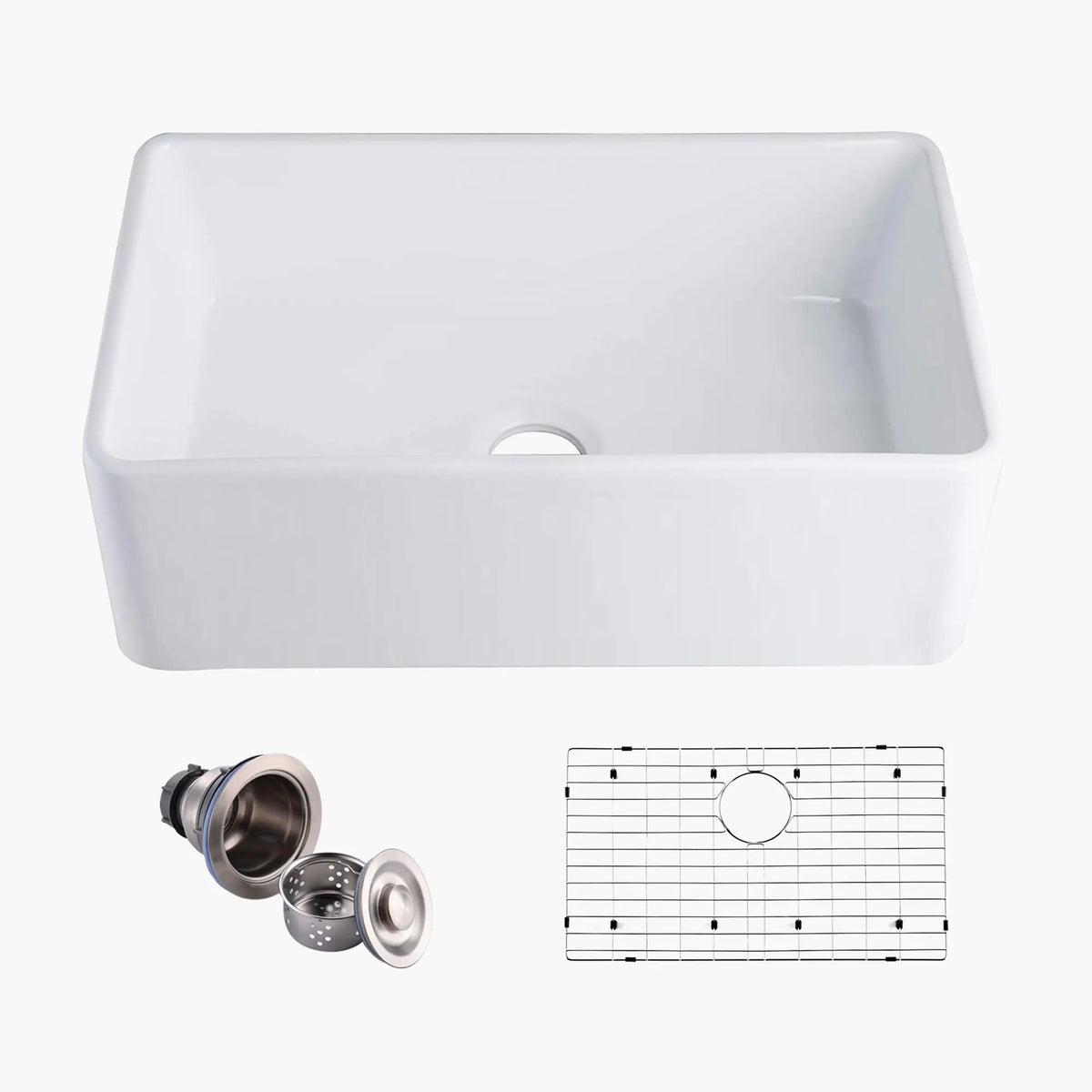 HOROW Farmhouse Sink With 30 Inch Single Basin Bowl Model HR-S0118W HOROW
