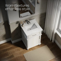 HOROW HR-VNB24 Bathroom Vanity Set with Soft Close Storage System