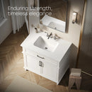 HOROW HR-VNA36 36" Bathroom Vanity Set with Matte Black Hardware