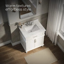 HOROW HR-VNB30  30" Bathroom Vanity Set with Tilt-Down Drawer & Marble Top
