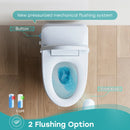 Bidet Toilet with Non electric Seat for 12 Inch Rough in Model T30