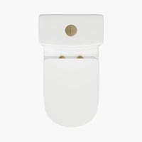 HOROW 12 Inch Toilet Bowl One Piece Floor Mounted Toilet Model 8733S-G